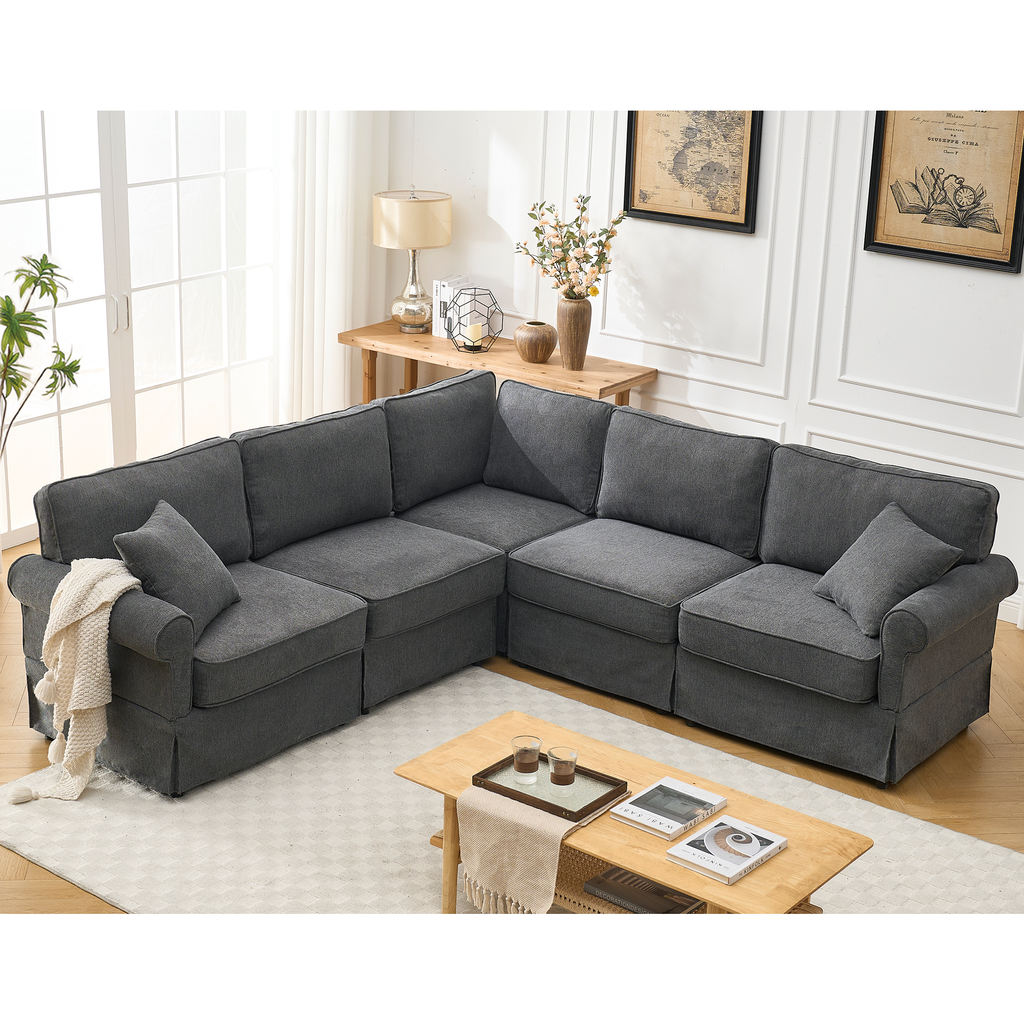 Pernille Linen Sofa