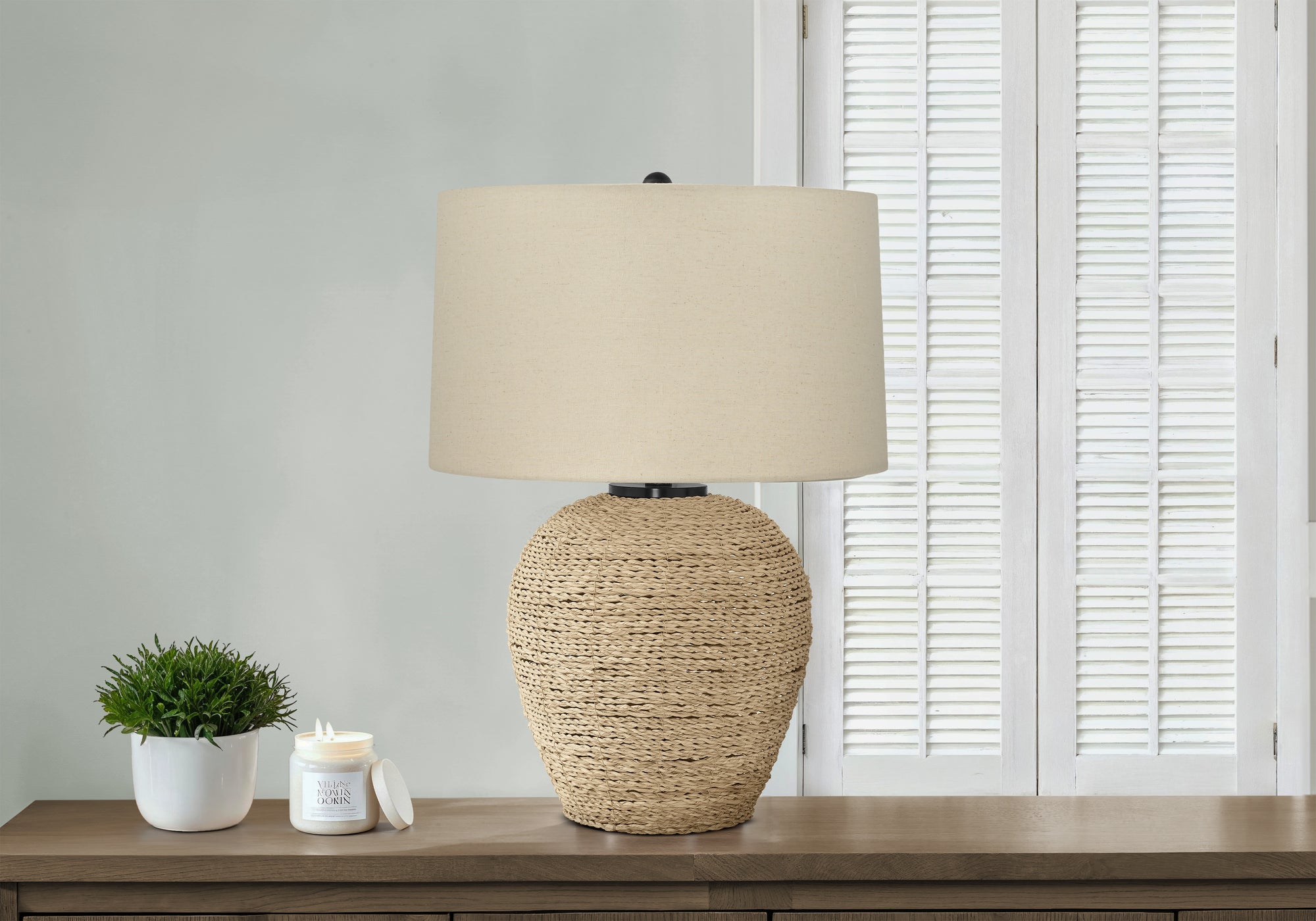 Wenn Rattan Table Lamp