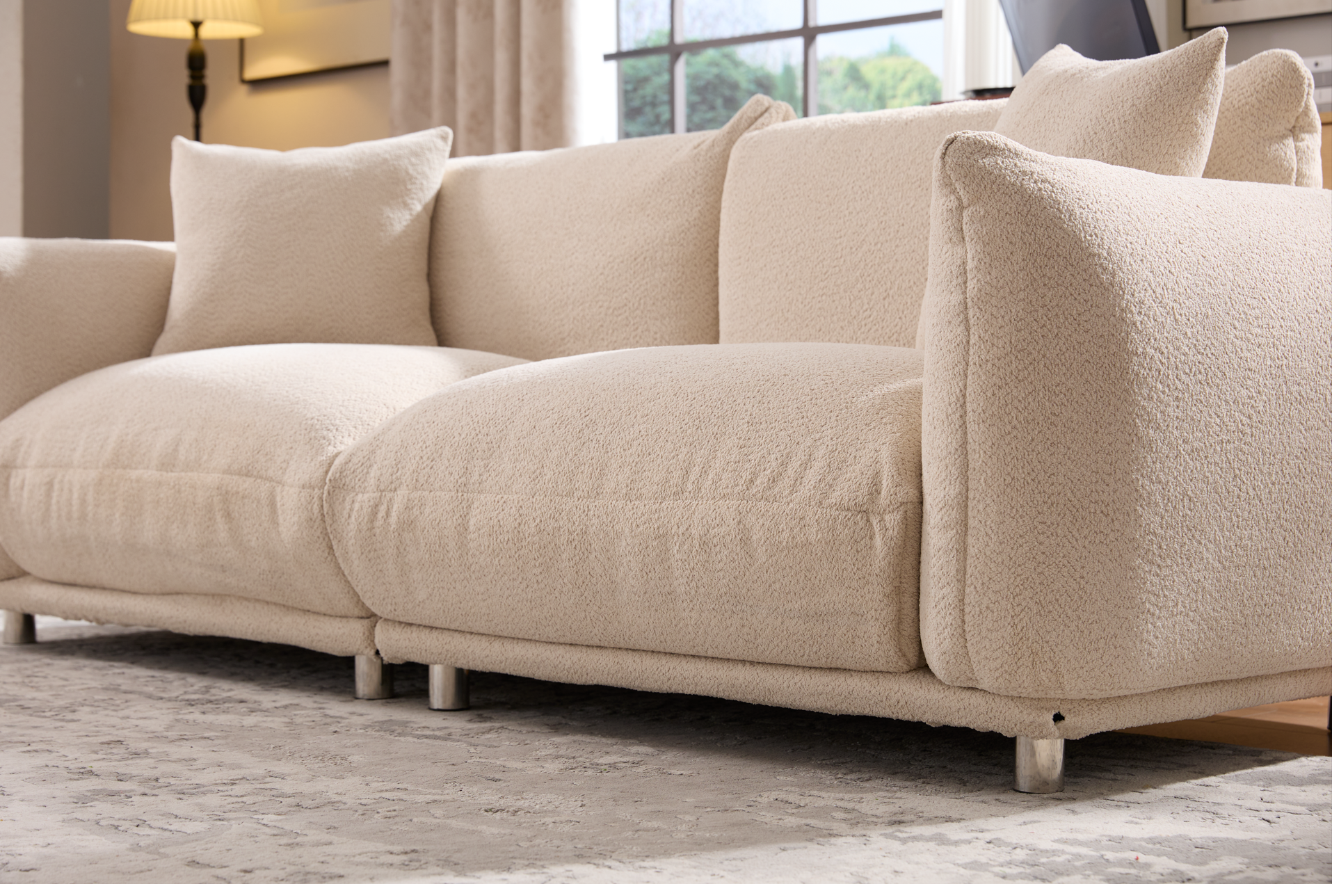 Bergit Cloud Boucle Sofa