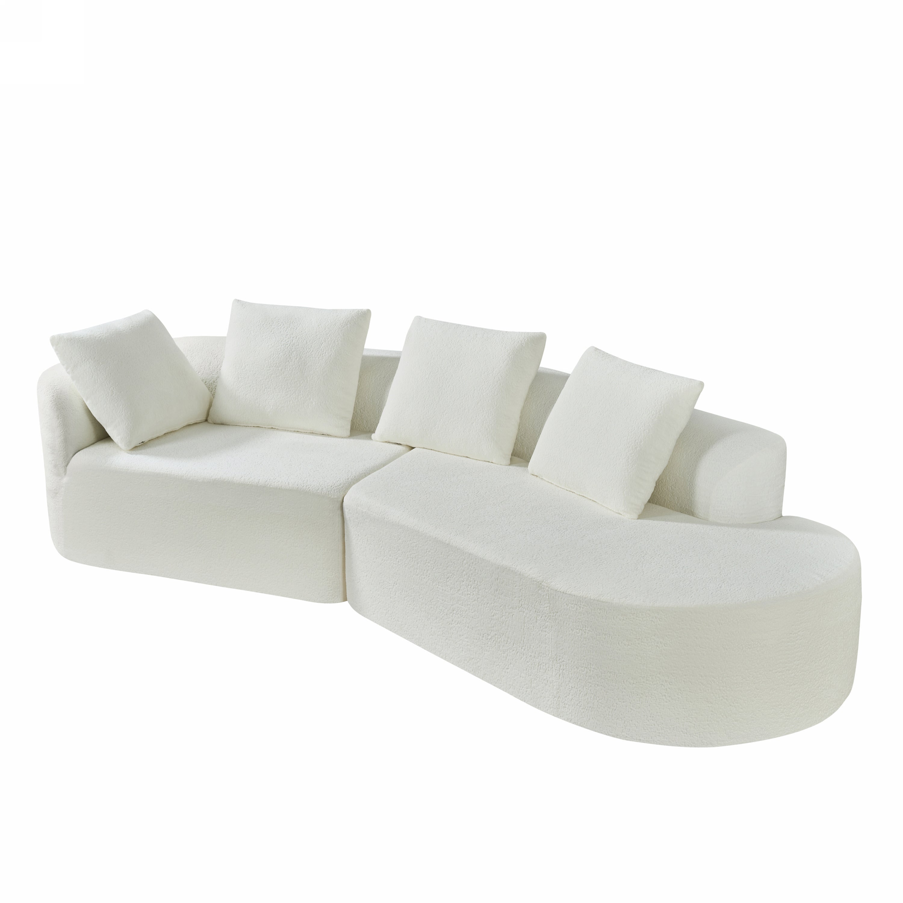 Dagny Curved 116" Sofa