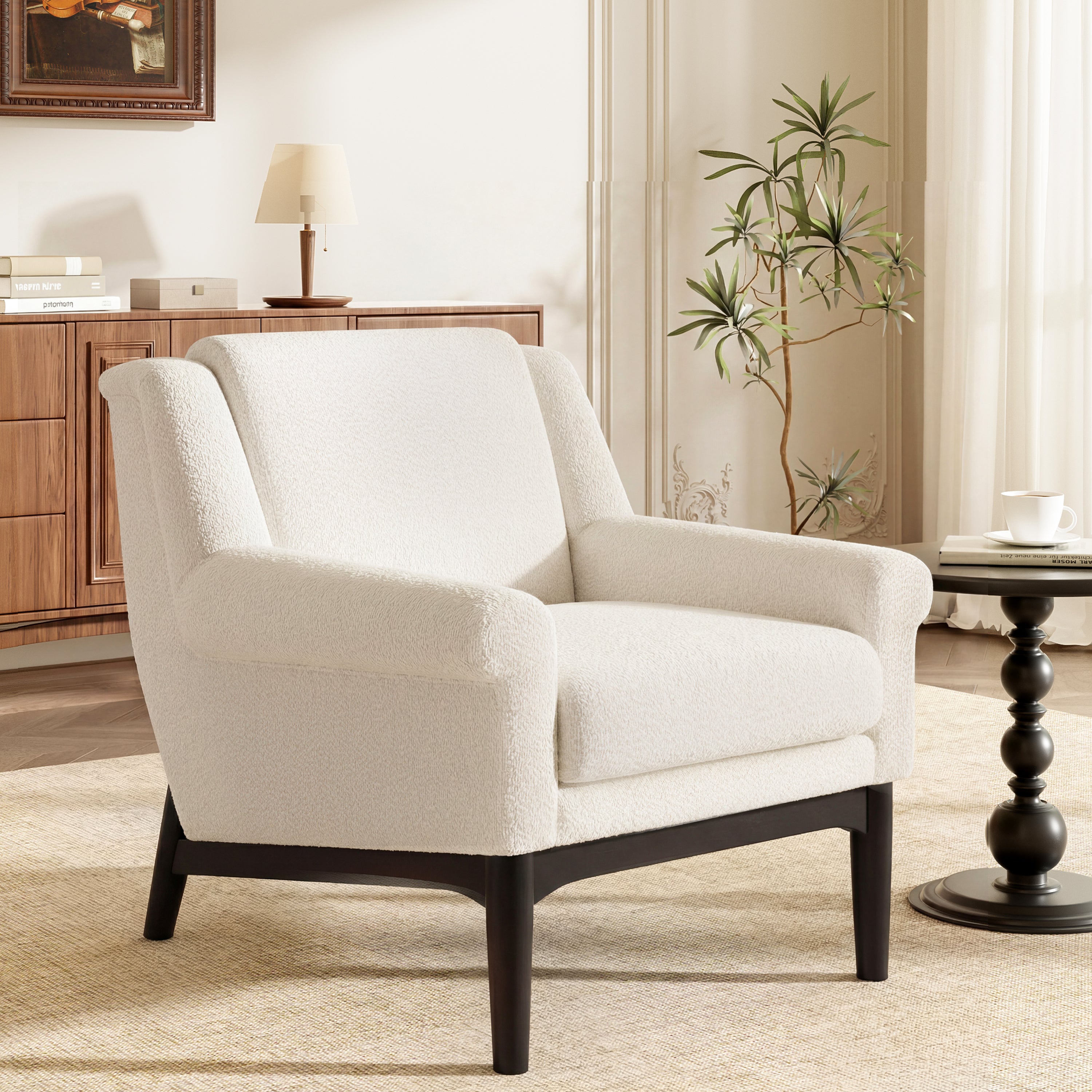 Eir Boucle Accent Chair