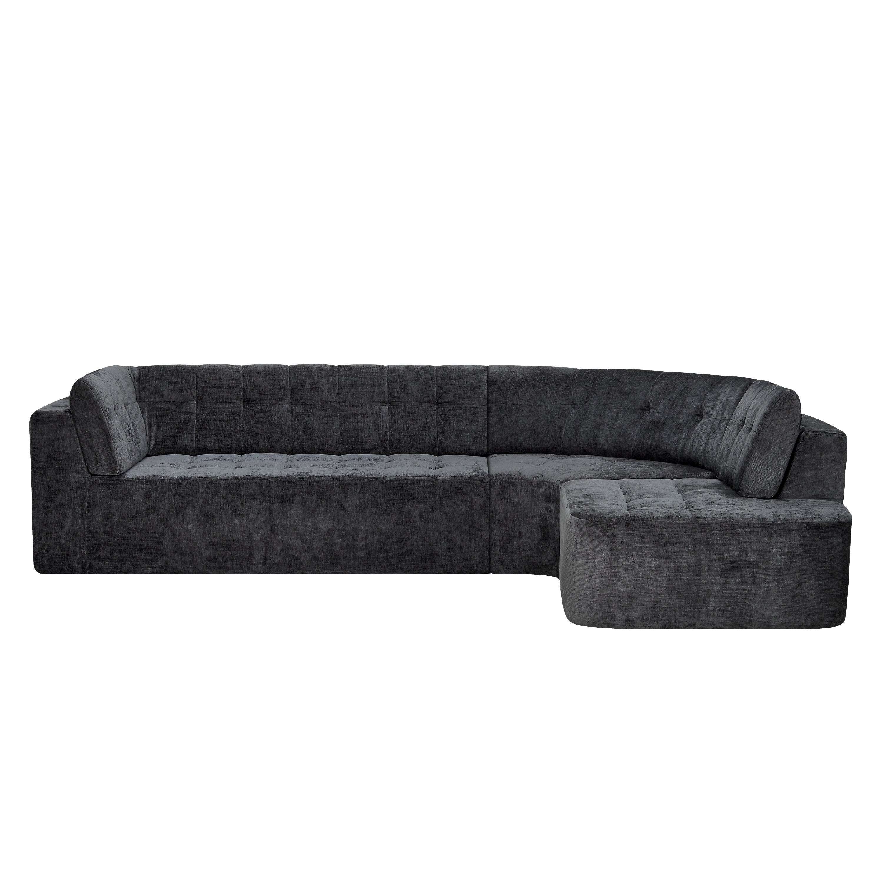 Elva Curved Sectional Sofa