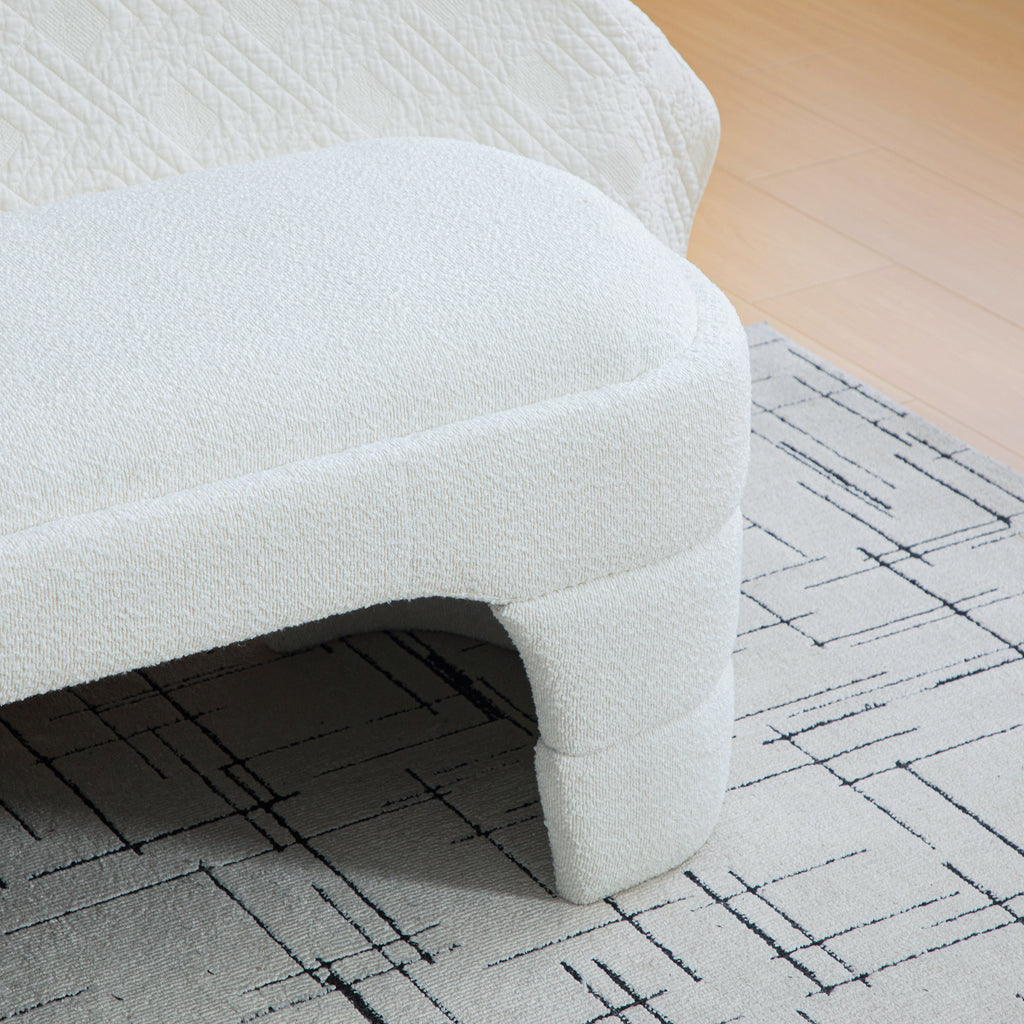 Hjalmar Boucle Bench