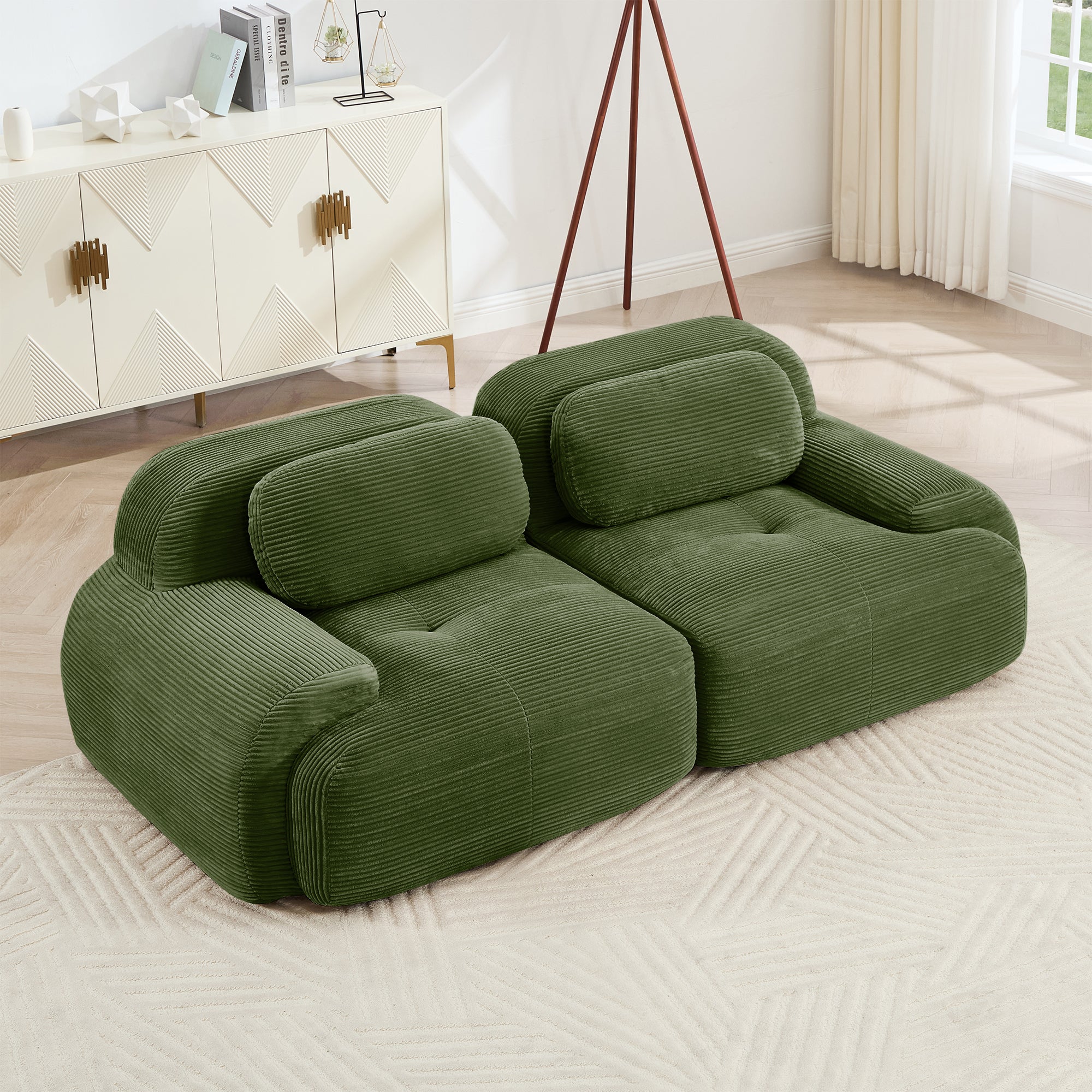 Bodil Curved 82" Sofa