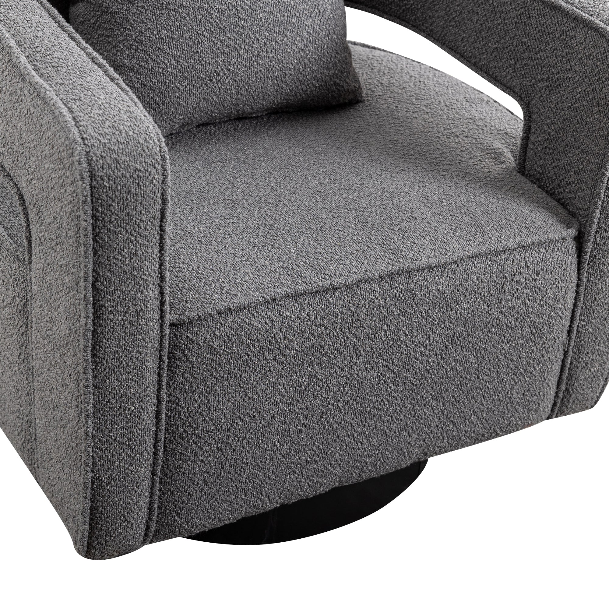 Bodil Boucle Swivel Chair