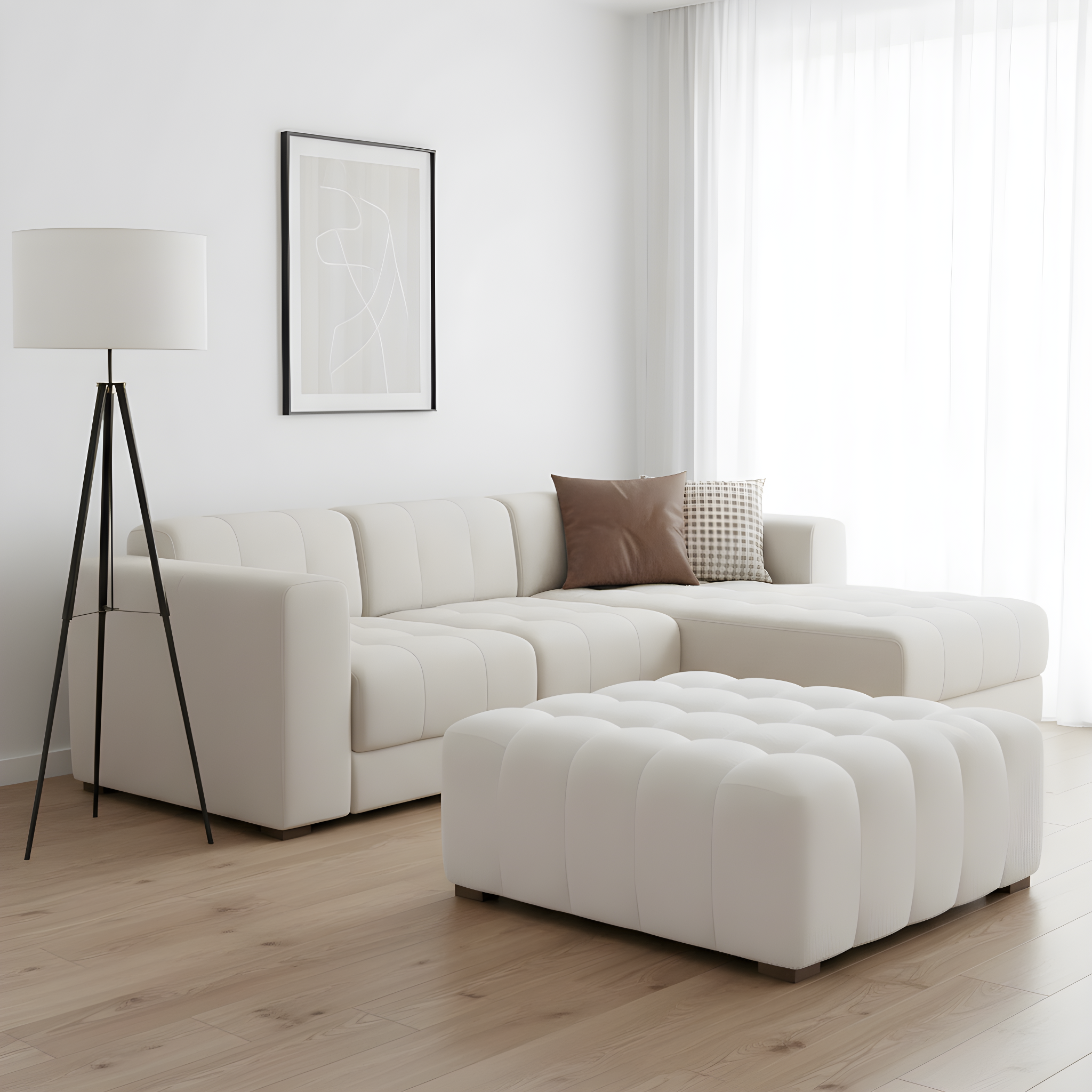 Ejnar Boucle Ottoman