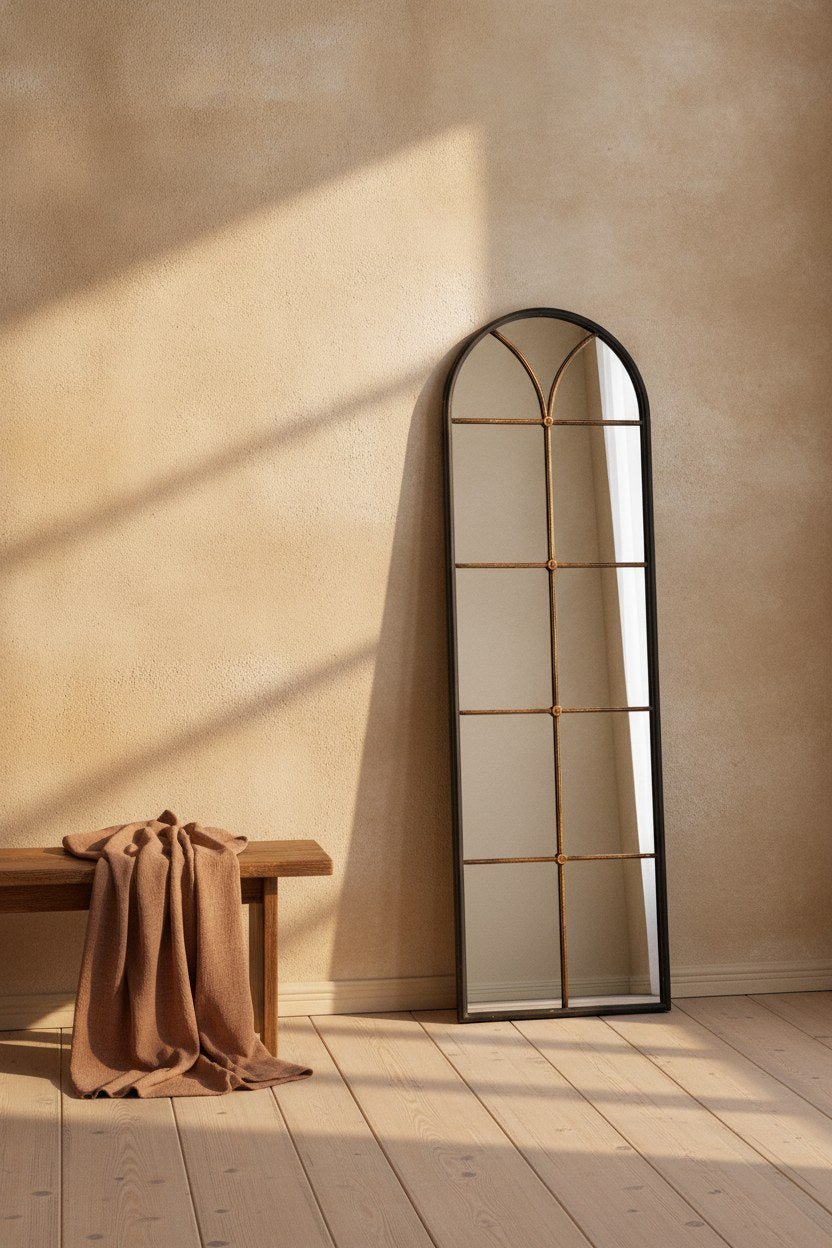 Terje Arched Floor Mirror