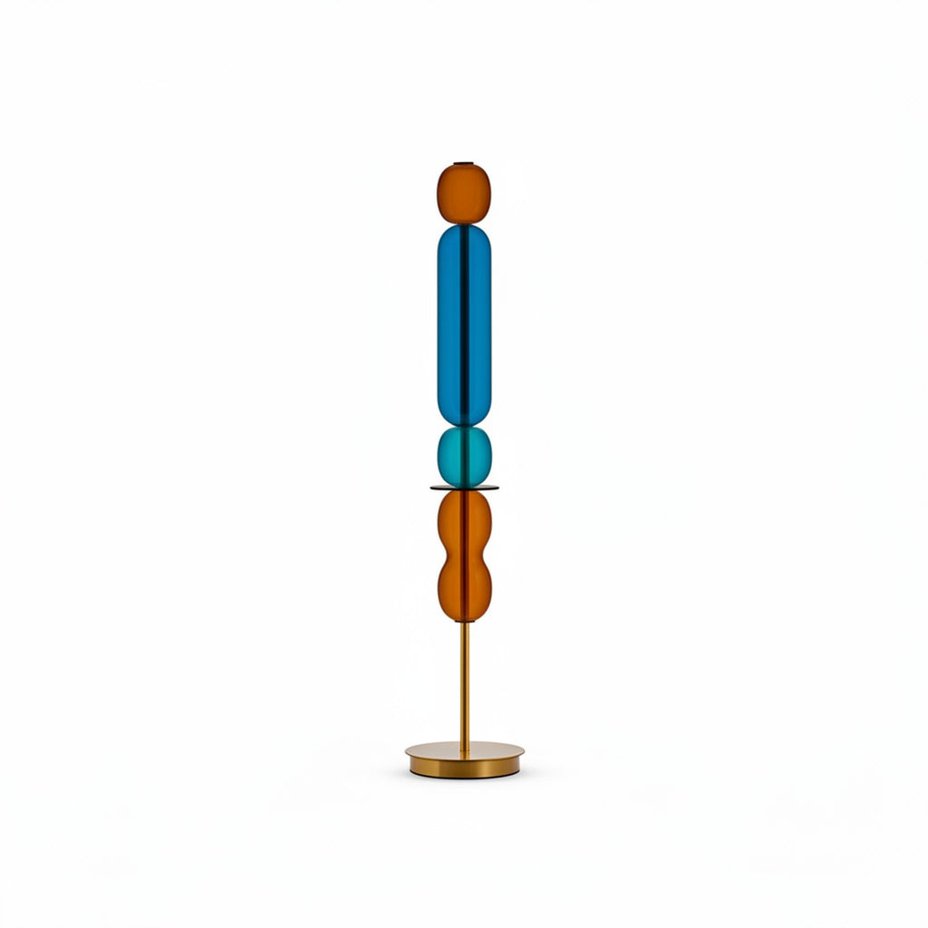 Drift Glass Floor Lamp - Back Angle View
