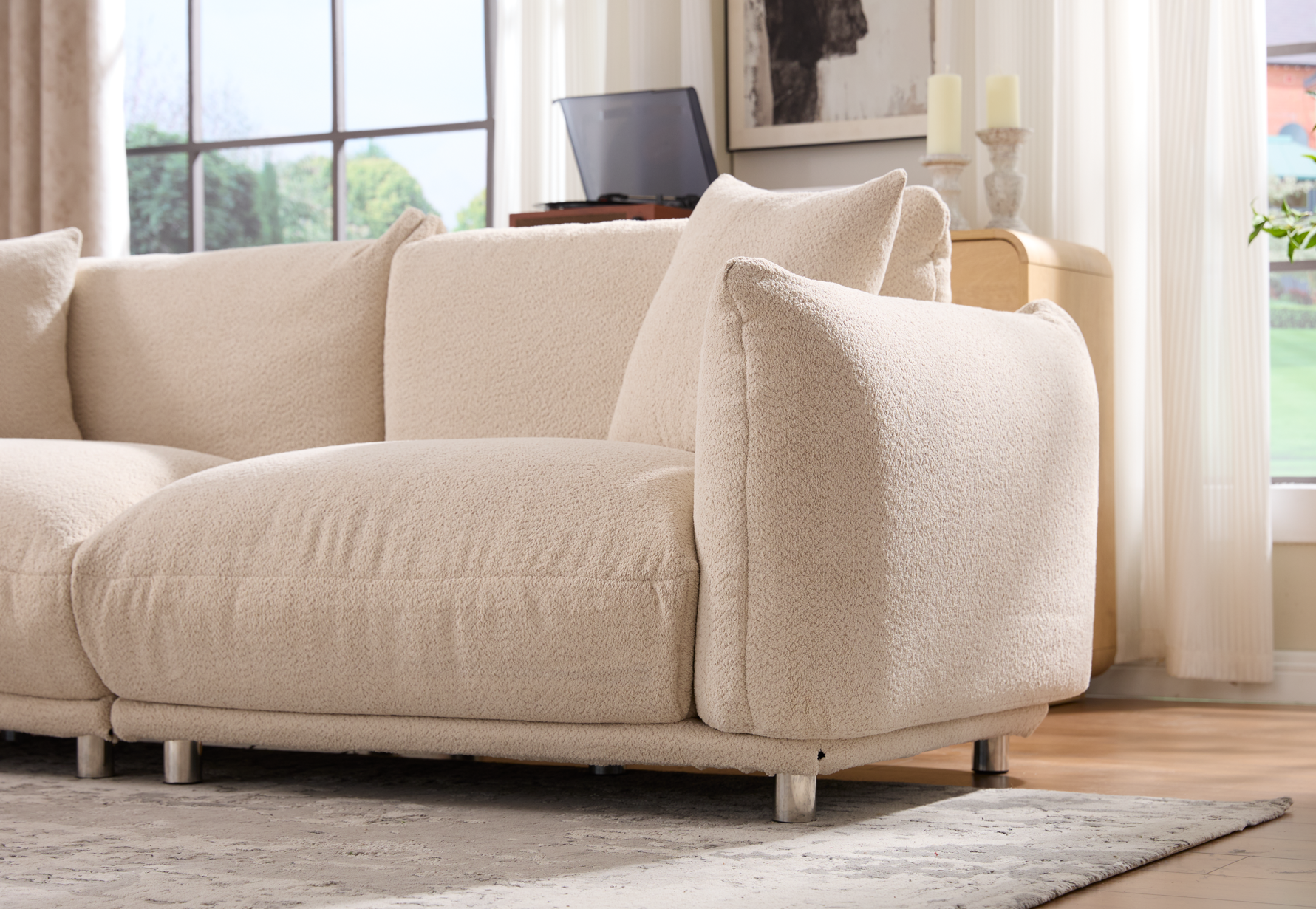 Bergit Cloud Boucle Sofa