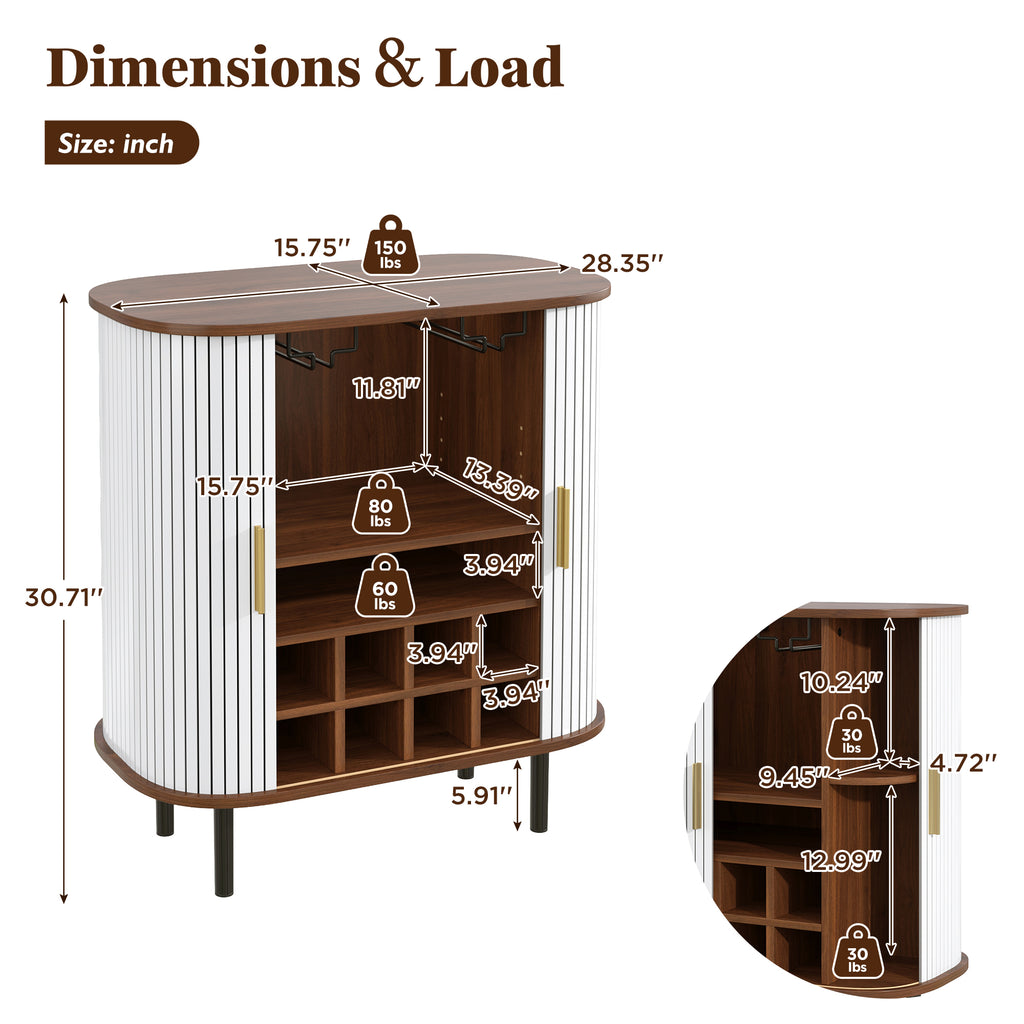 Nanne Fluted Sideboard