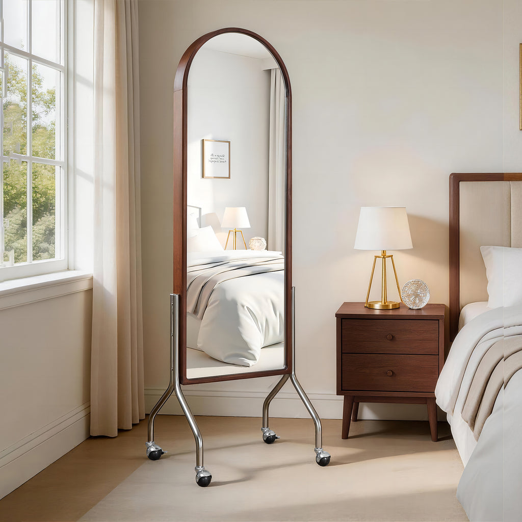 Fenn Arched Floor Mirror