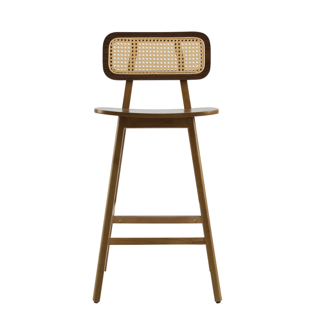 Eirik Walnut Bar Stool (Set of 2)