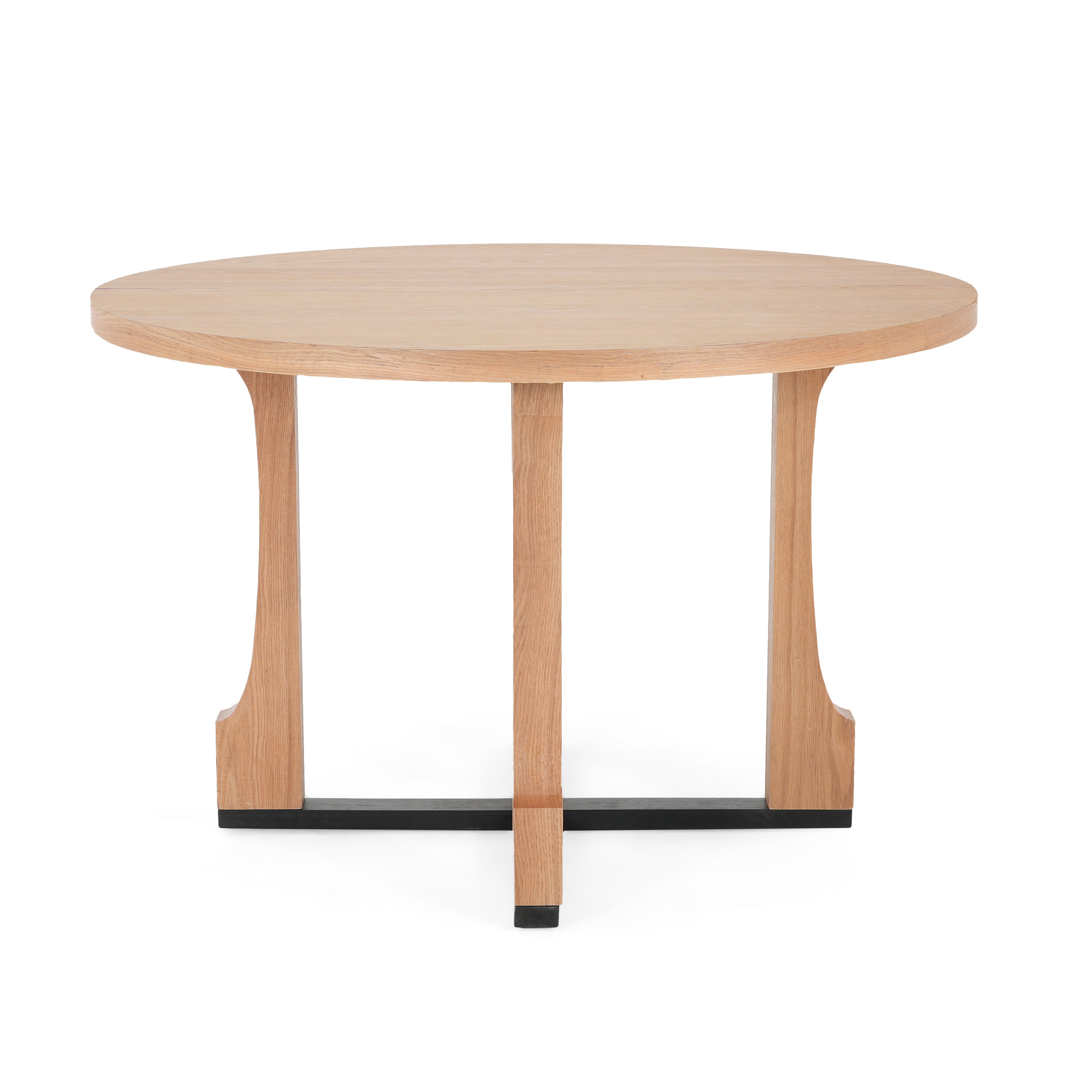 Ylva Round Solid Wood Dining Table
