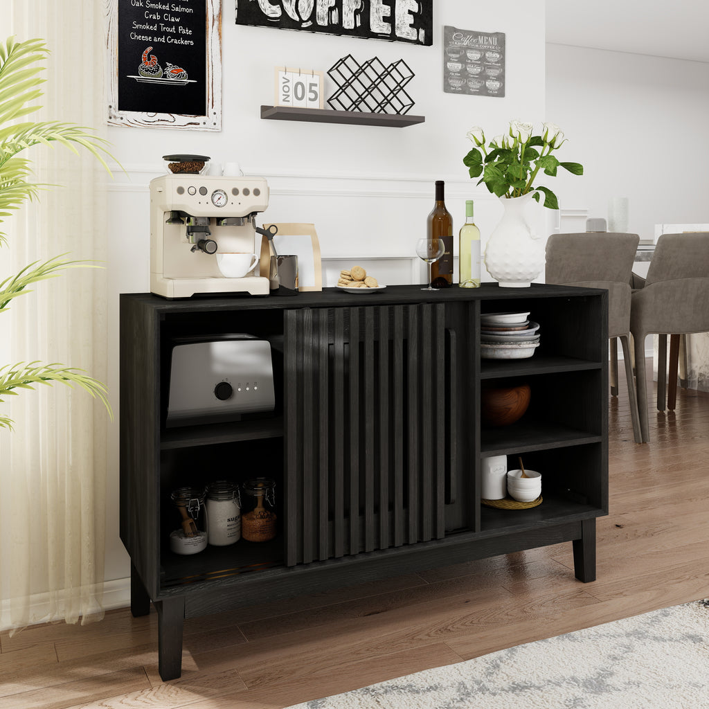 Lene Fluted Solid Wood Sideboard