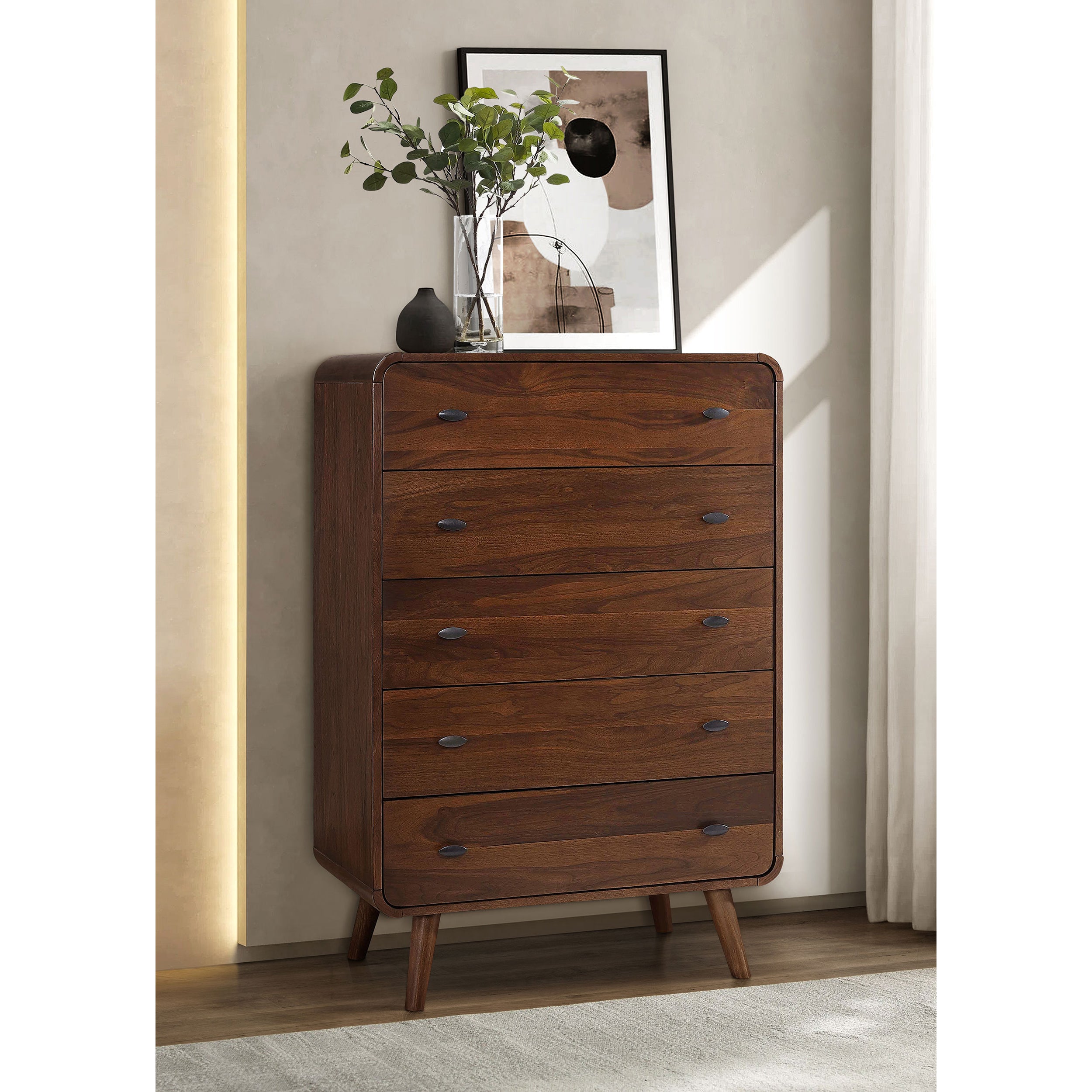 Tove Walnut Dresser