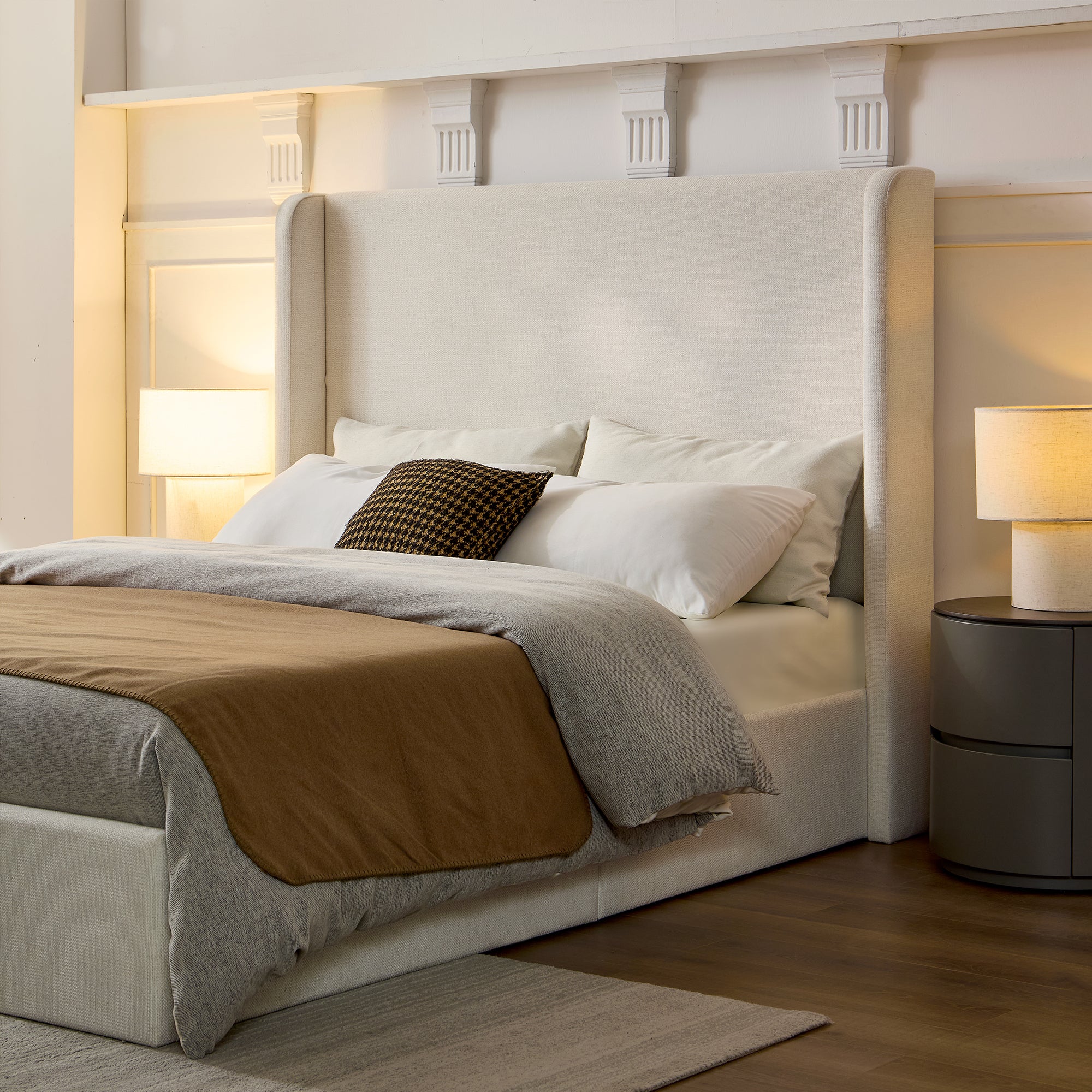 Knud Queen Platform Bed Frame