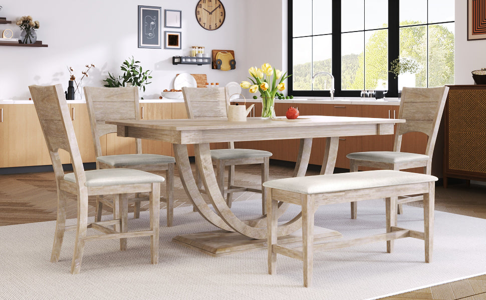 Gjord 6-Piece Round Dining Set