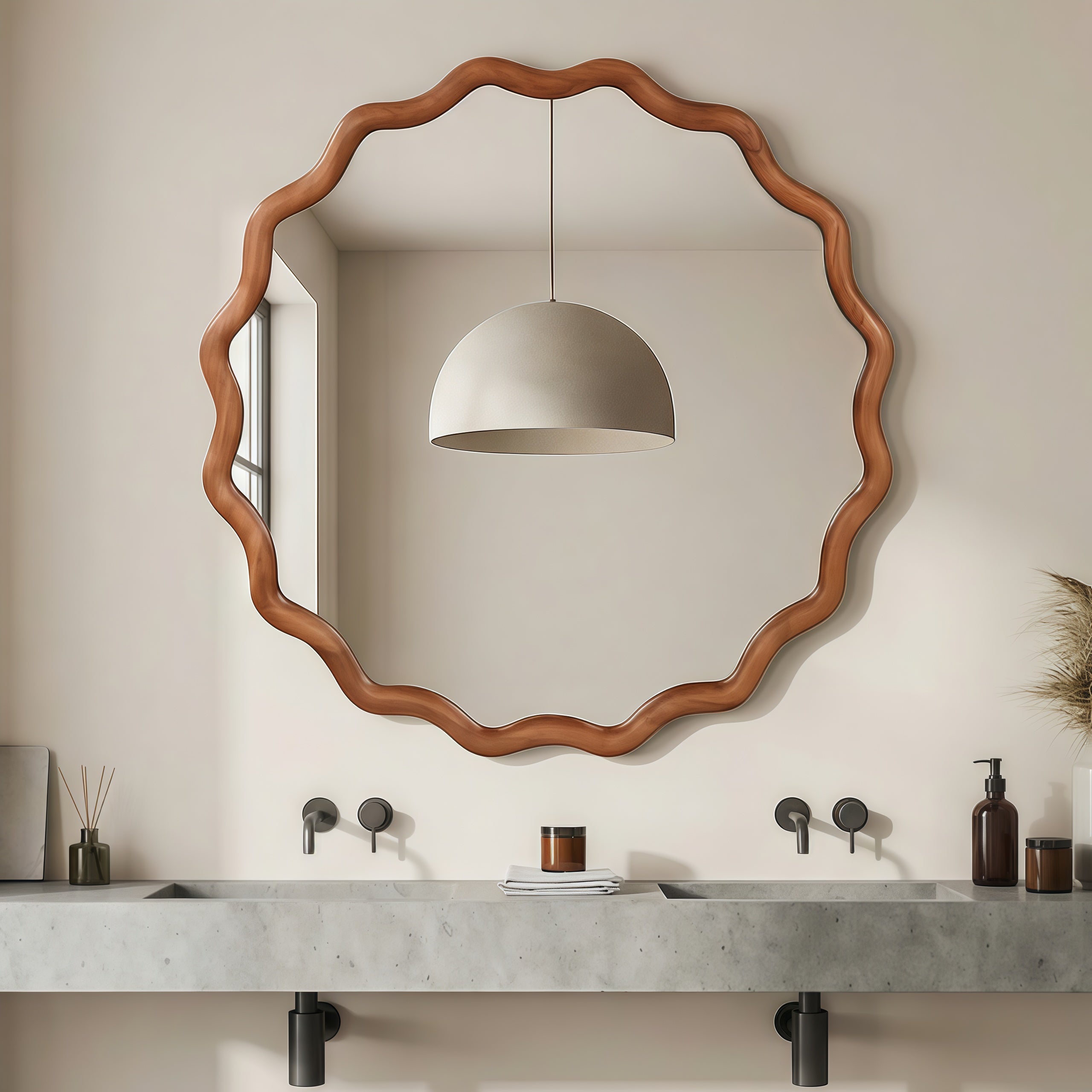 Enno Wavy Wall Mirror