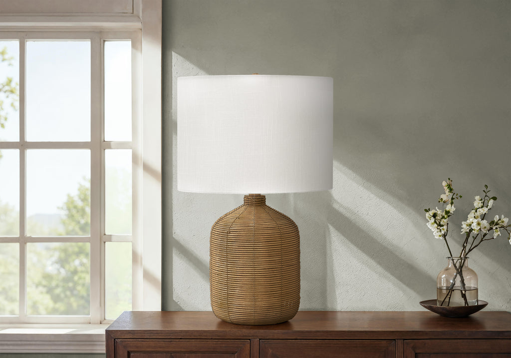 Yngbjorg Rattan Table Lamp