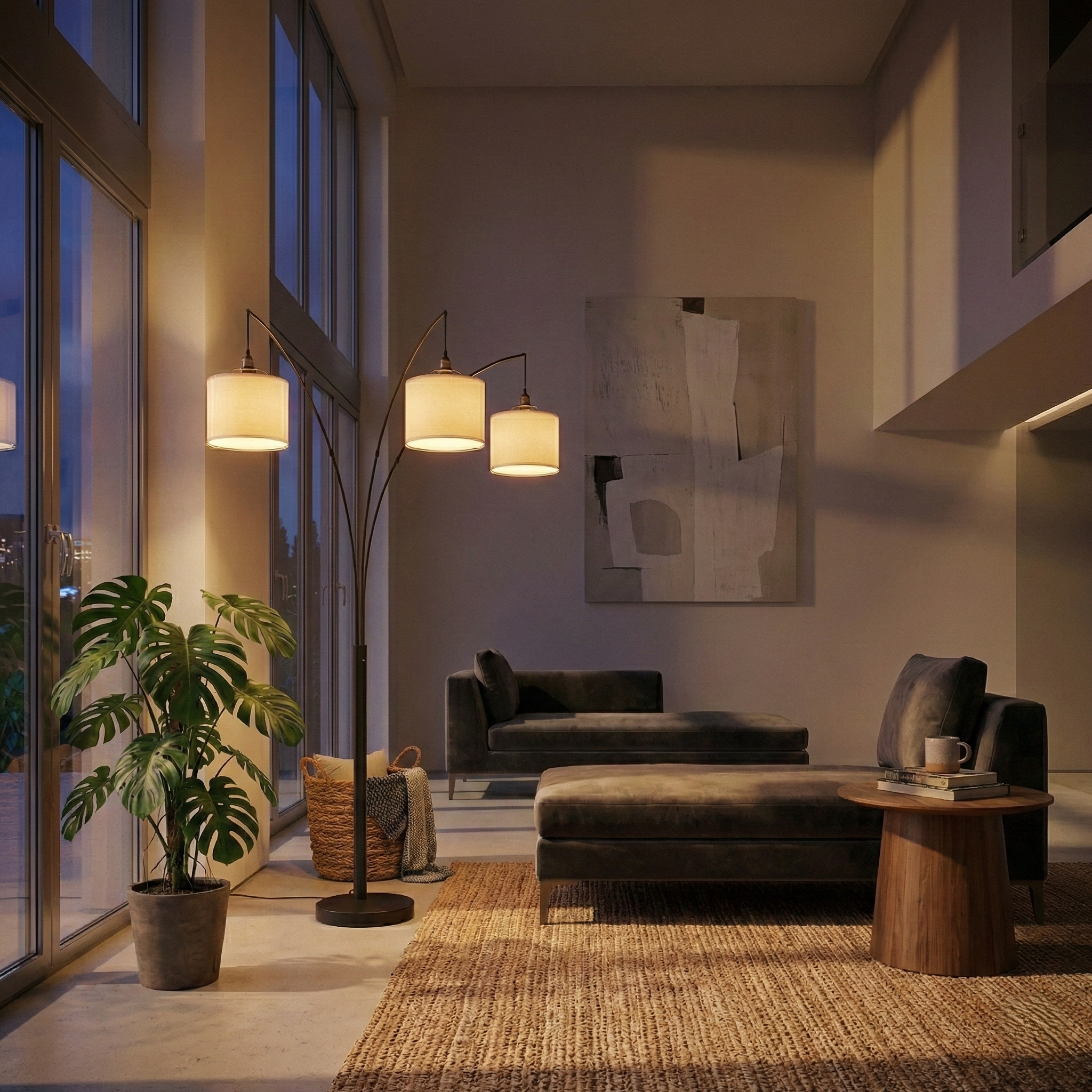 Njorun Arc Floor Lamp