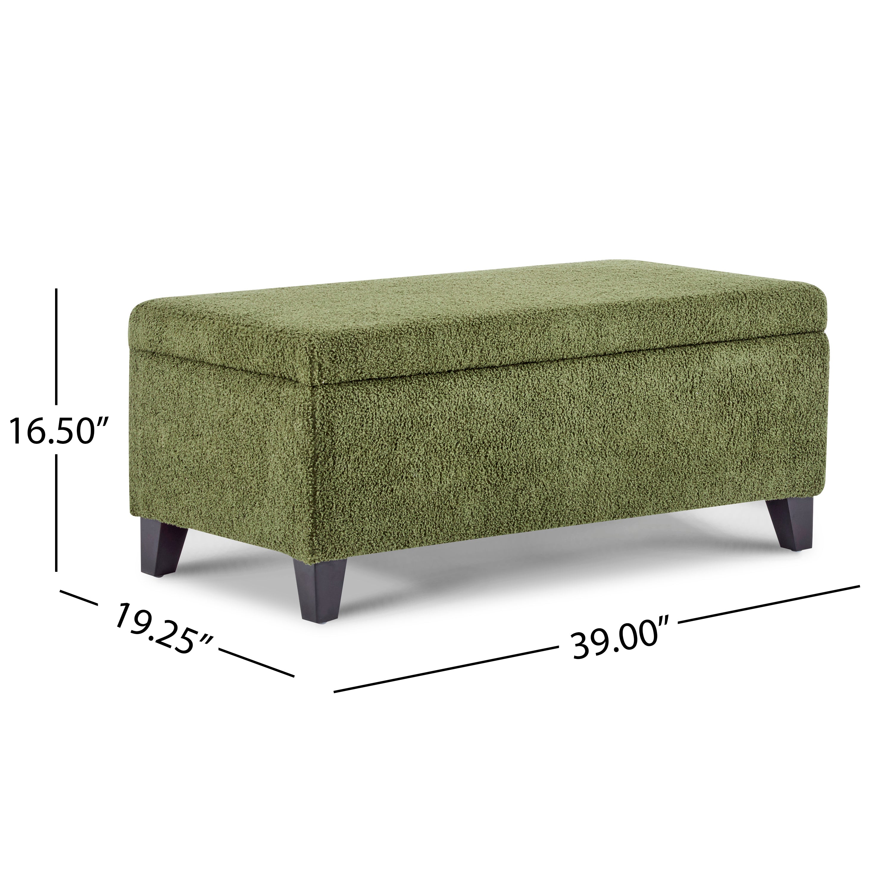 Dyveke Storage Boucle Storage Bench