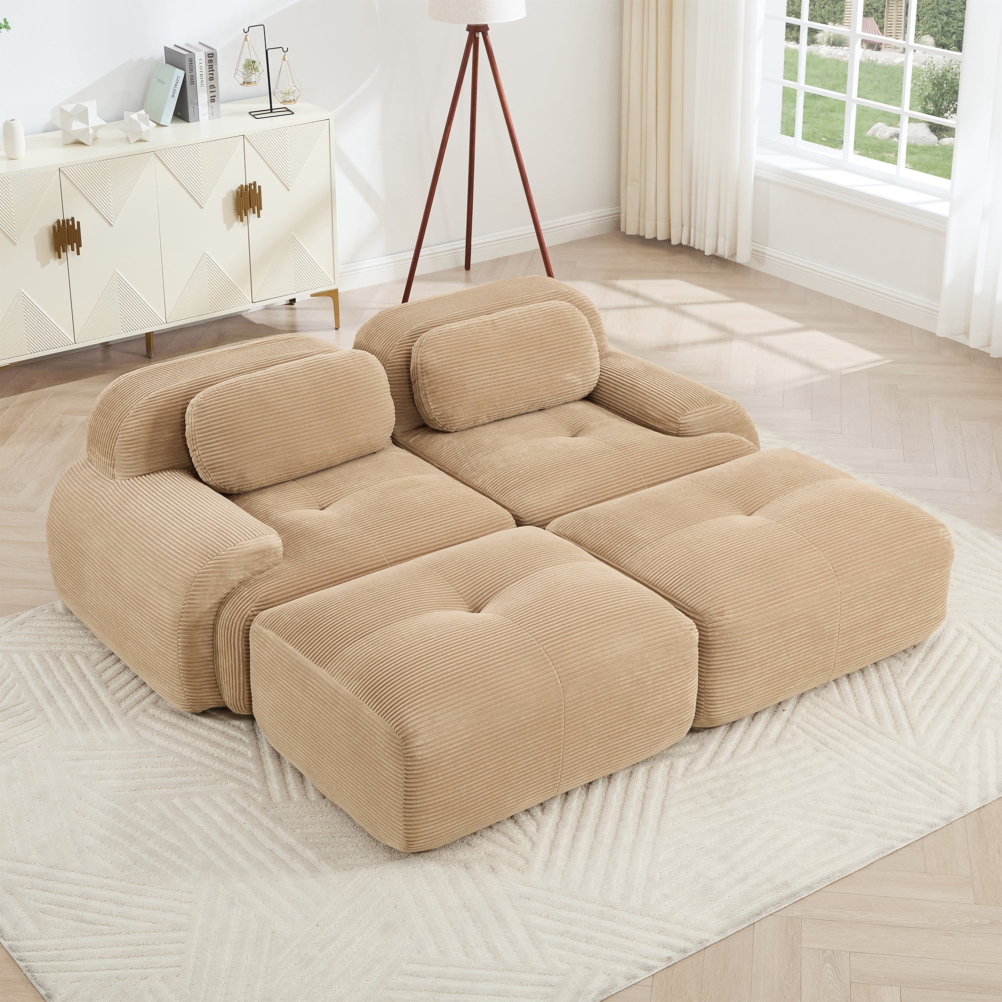 Bodil Curved 82" Sofa