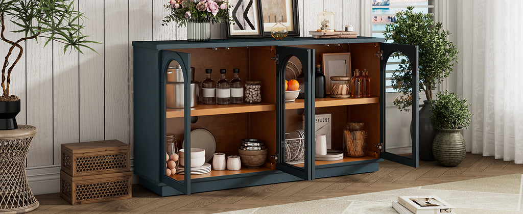 Ilse Arched Solid Wood Sideboard