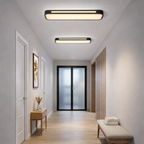 Minimalistische langwerpige LED-plafondlamp