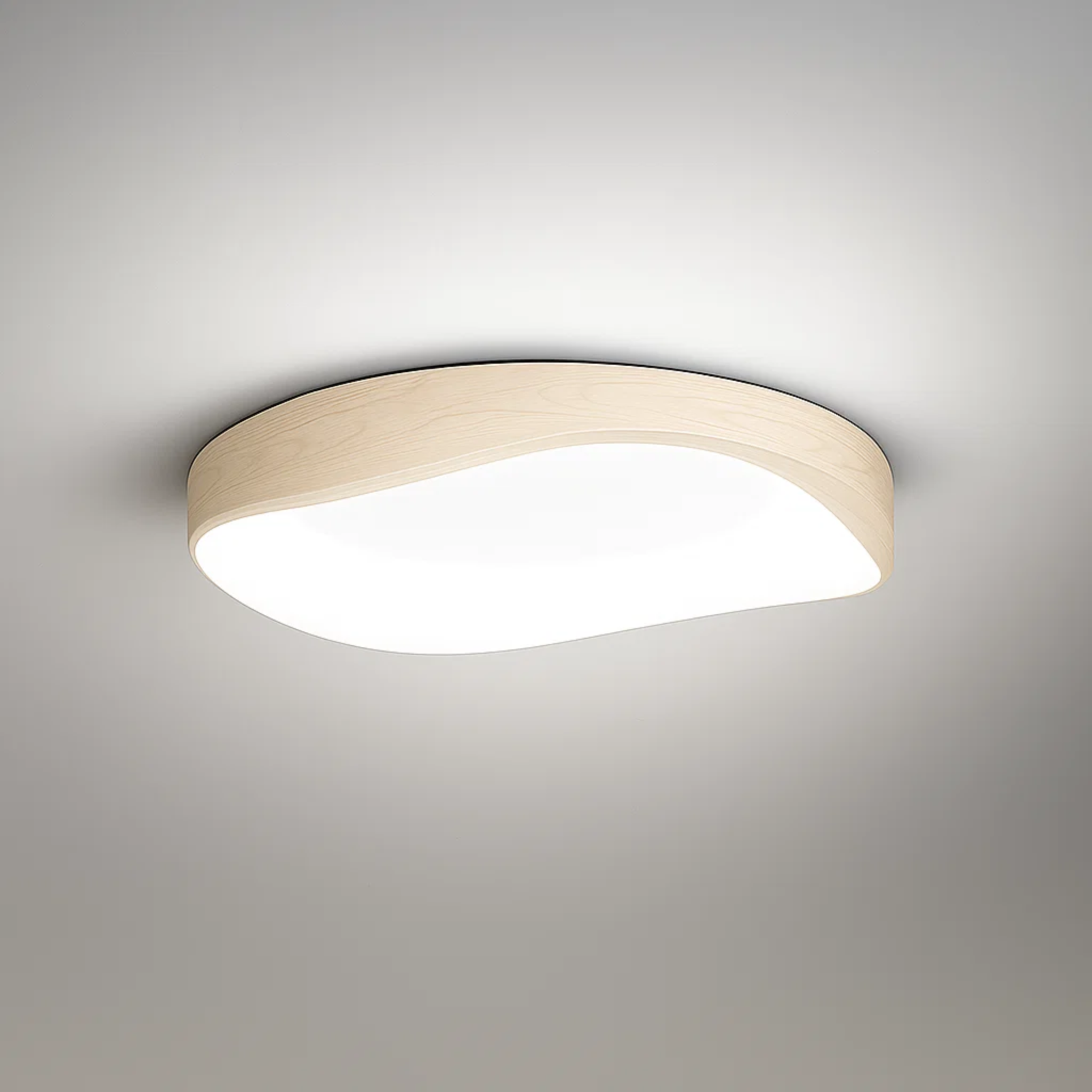 Minimalistische scandinavische plafondlamp