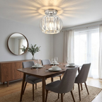 Modern ceiling lamp with soft light pattern