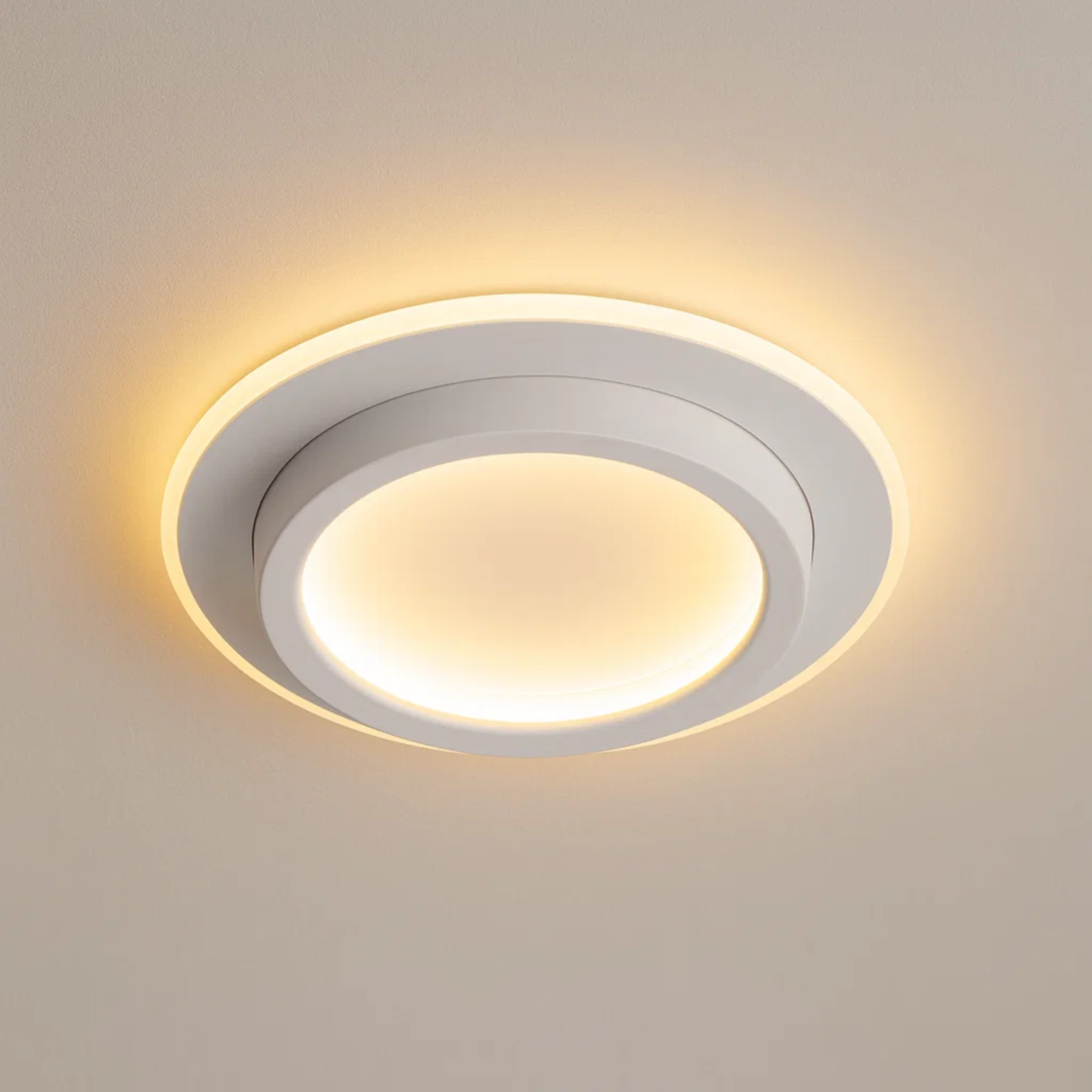 Strakke ring plafondlamp voor een moderne sfeer