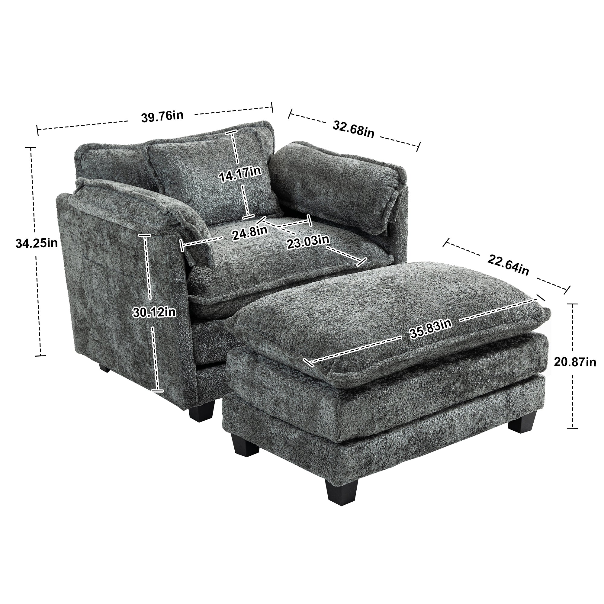 Elin Boucle Accent Chair