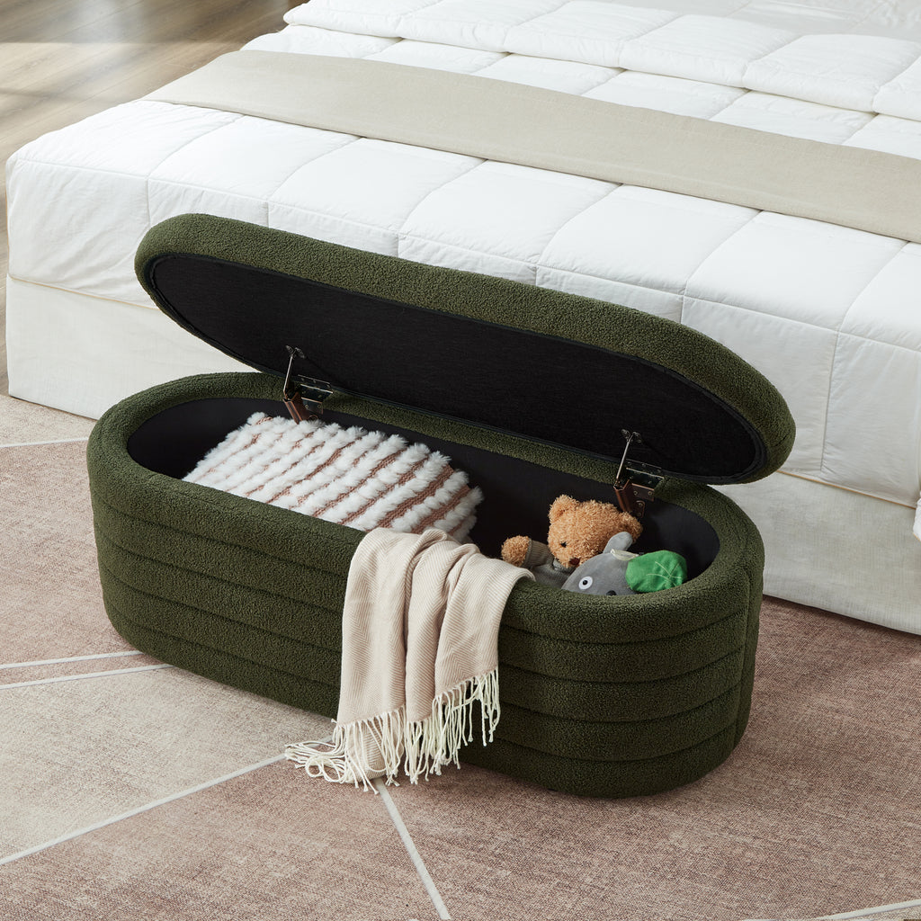 Lasse Oval Boucle Bench