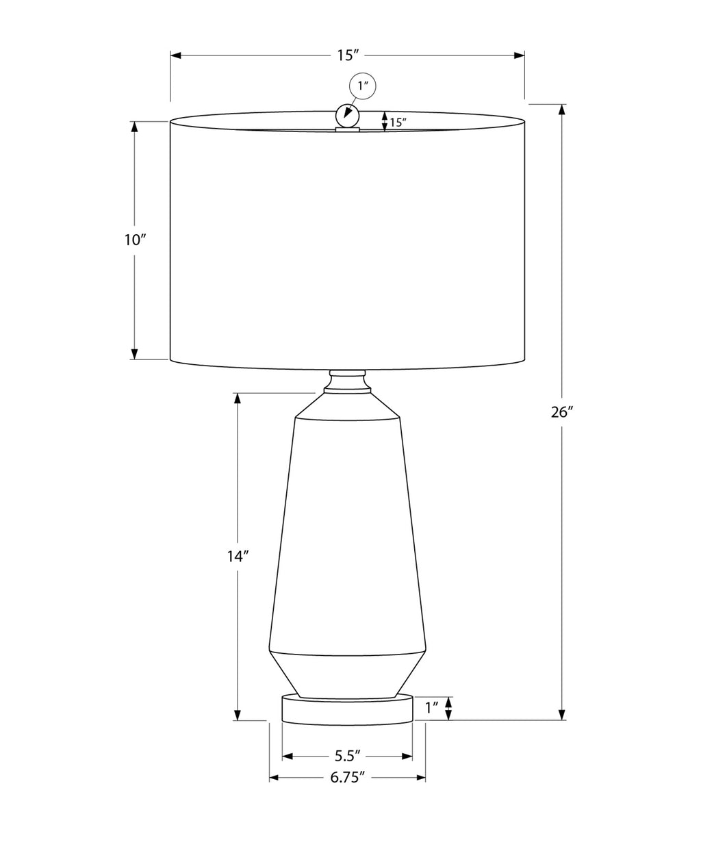 Aija Ceramic Table Lamp