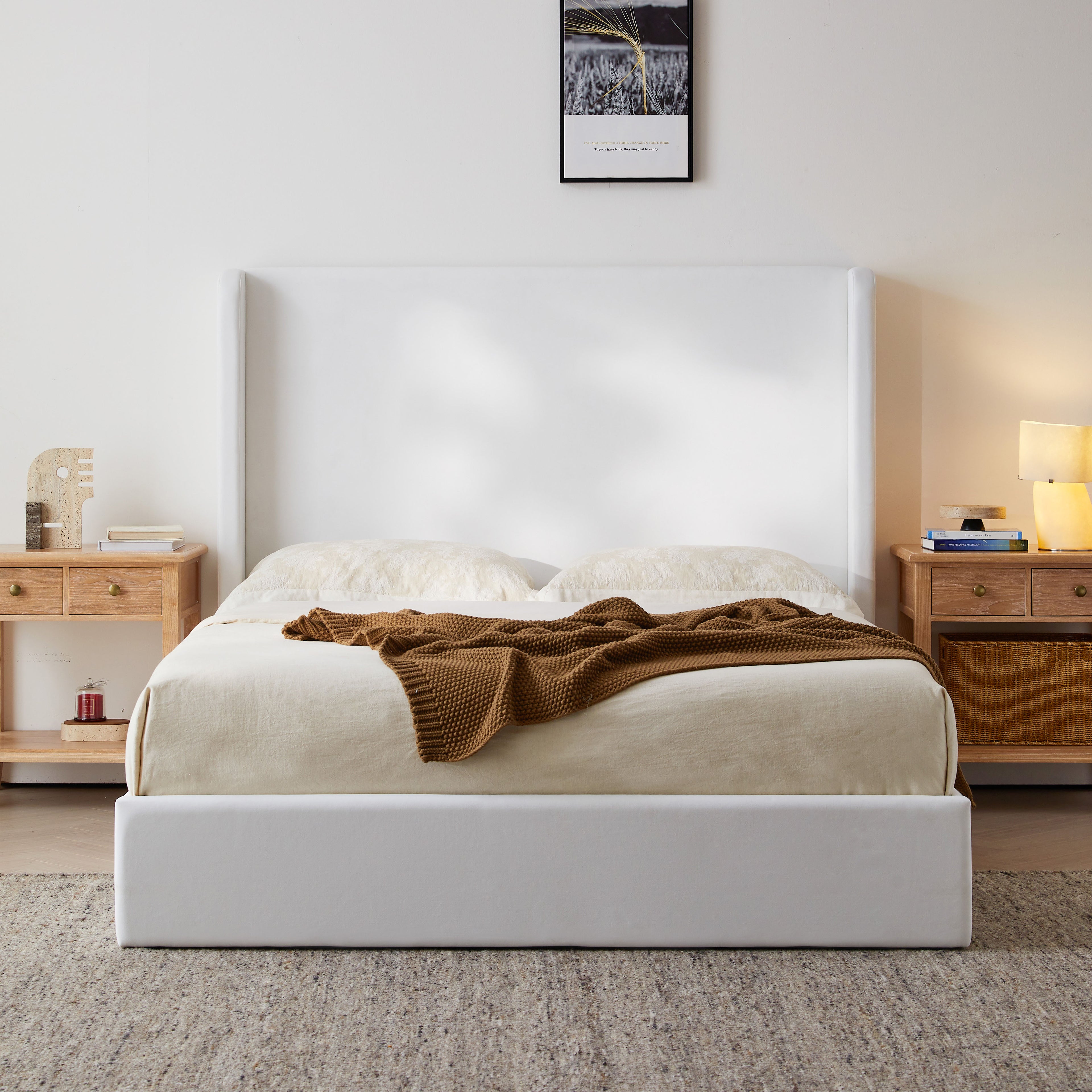 Knud Queen Platform Bed Frame