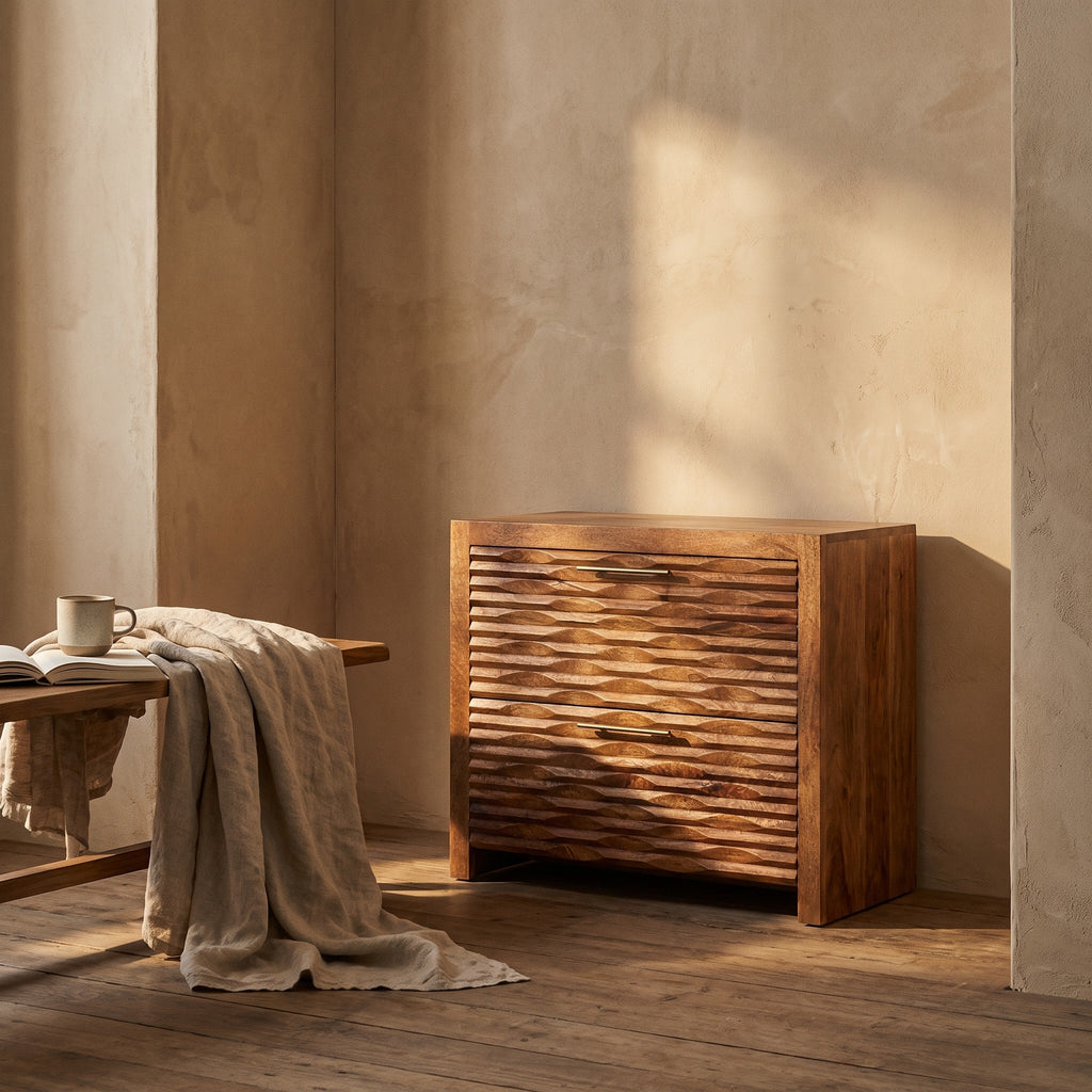 Hilda Solid Wood Cabinet