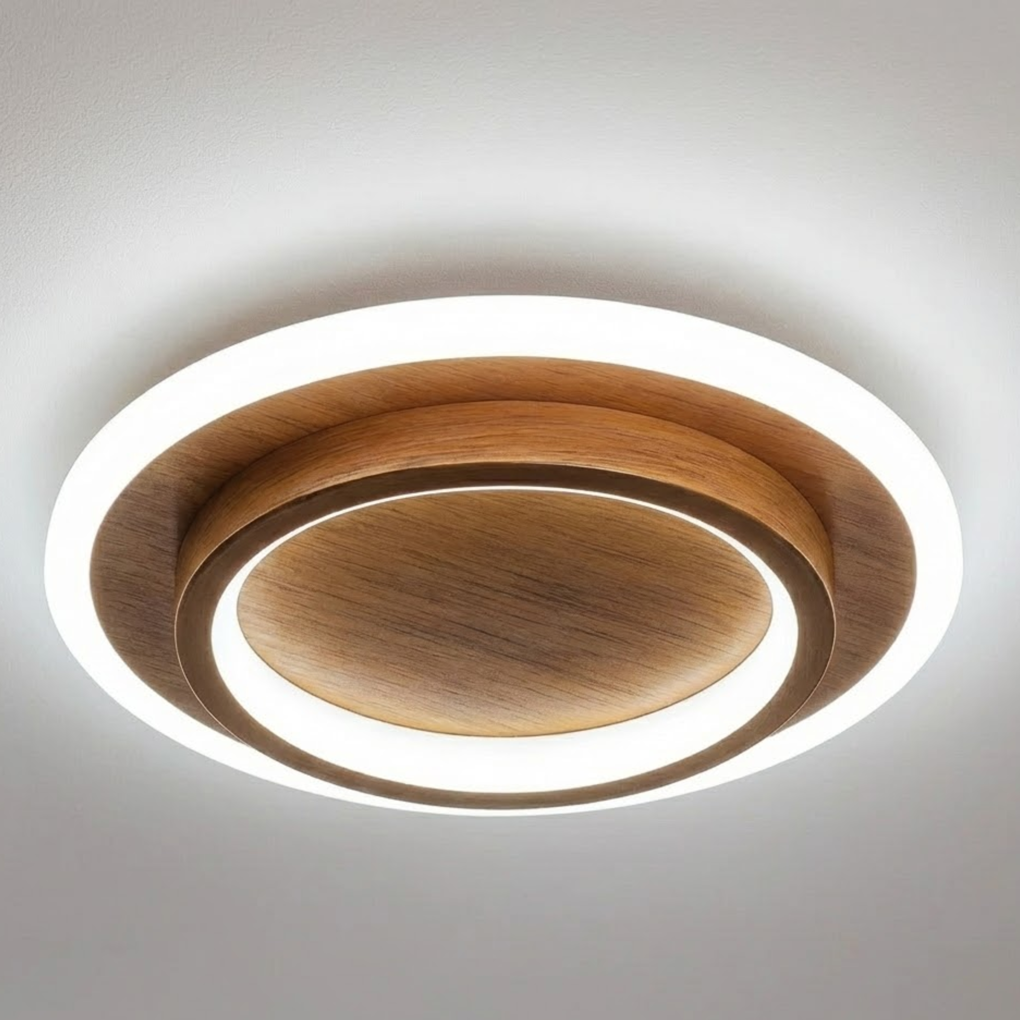 Strakke ring plafondlamp voor een moderne sfeer