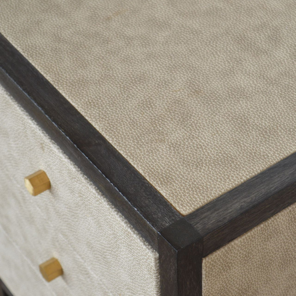 Ragnar Leather Nightstand