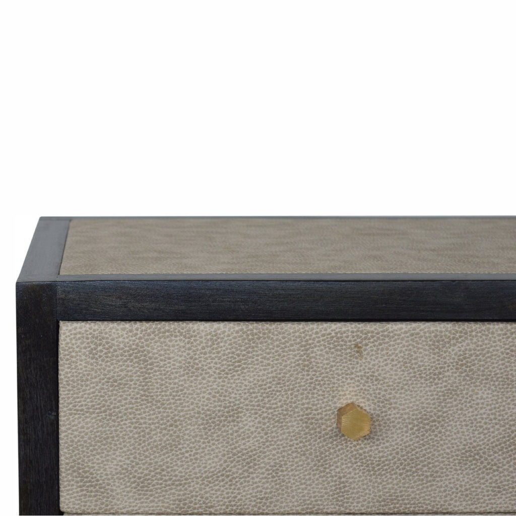 Ragnar Leather Nightstand