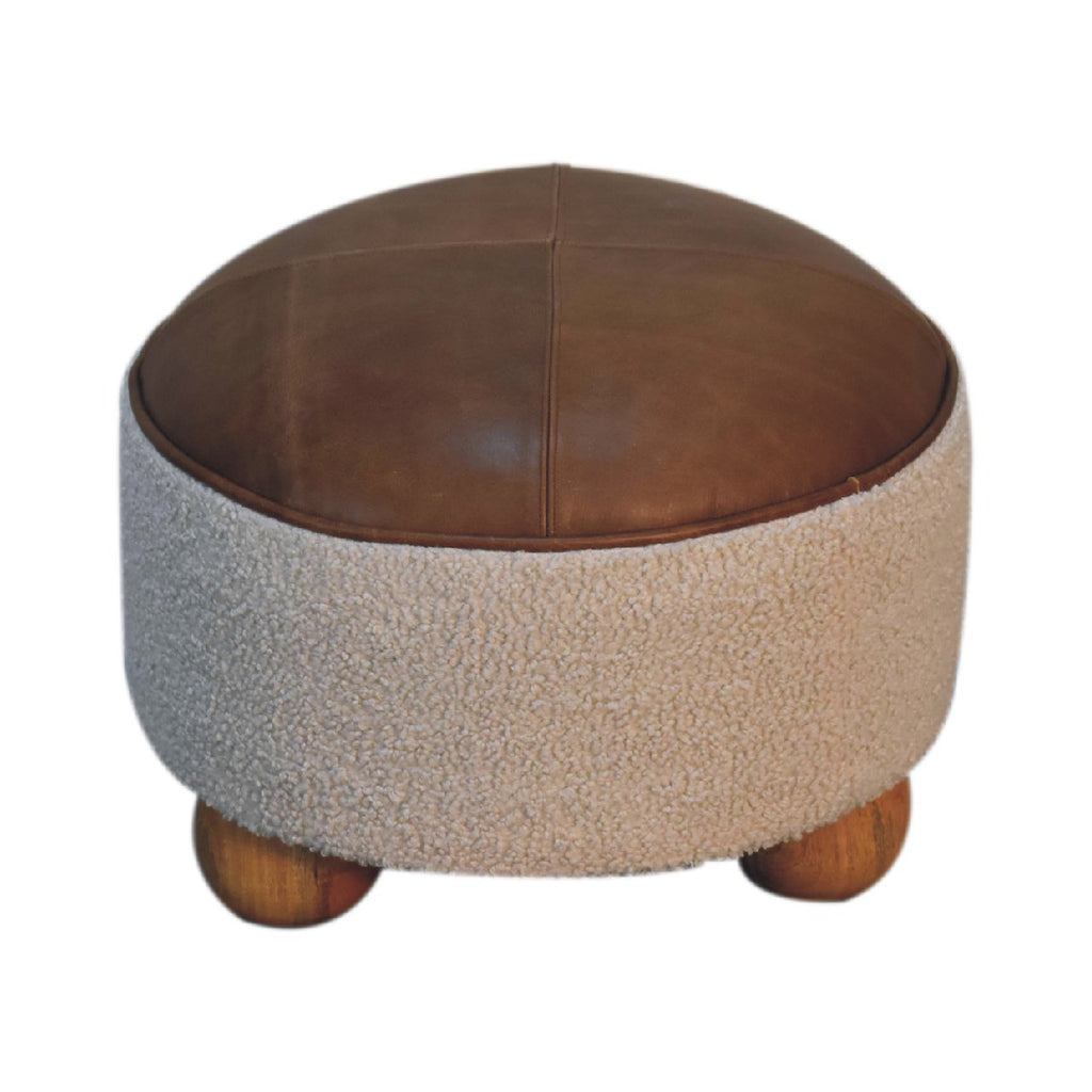 Gerda Solid Wood Stool