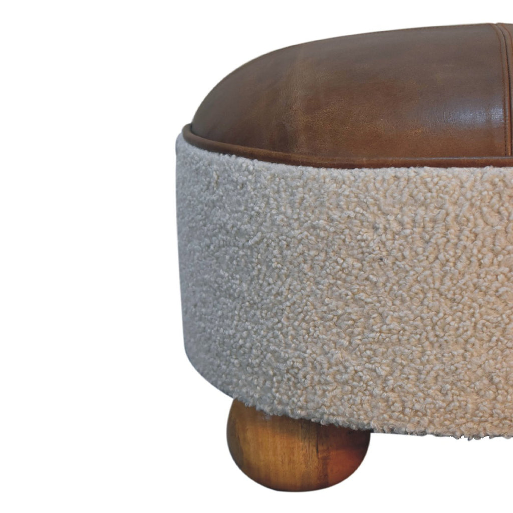 Gerda Solid Wood Stool