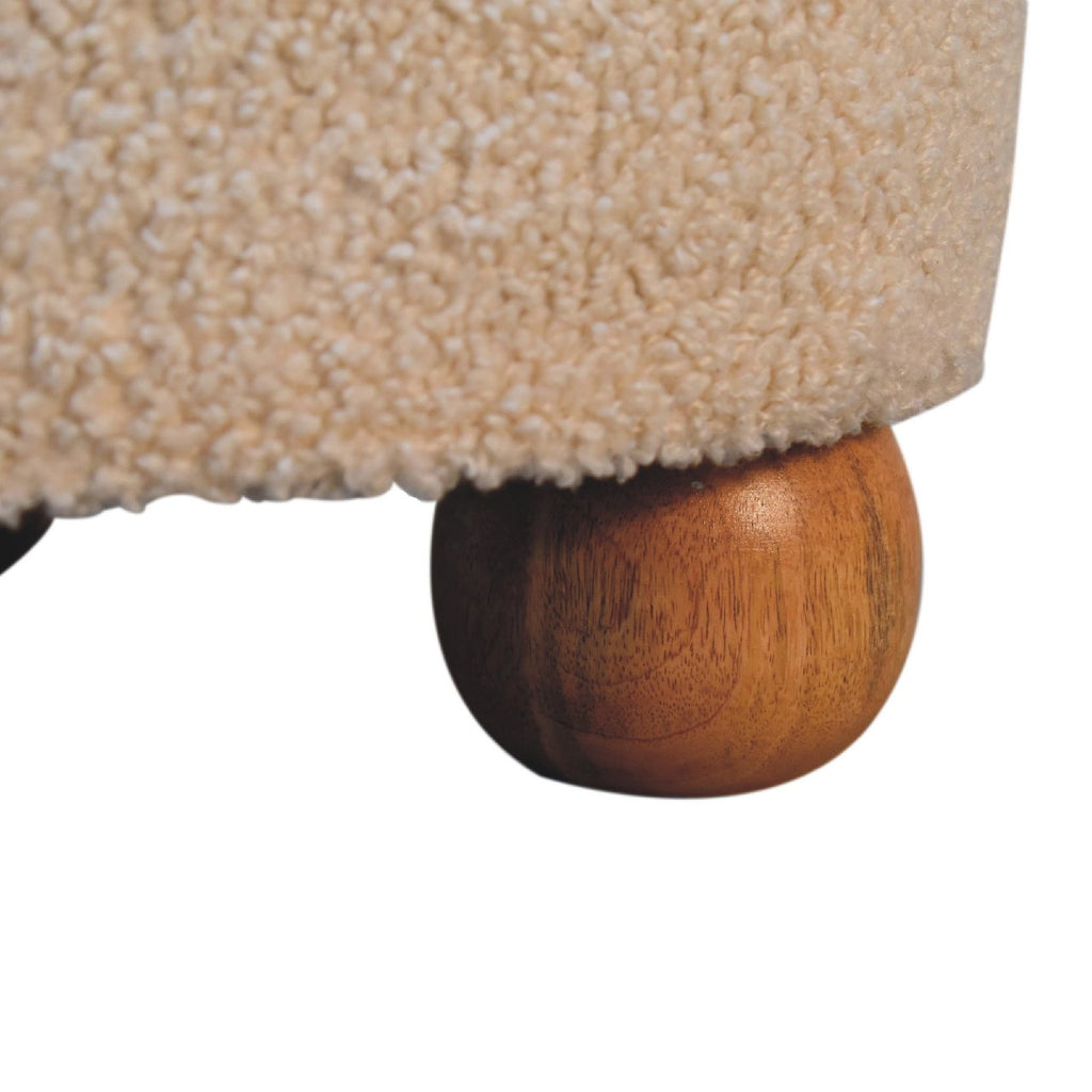 Gerda Solid Wood Stool