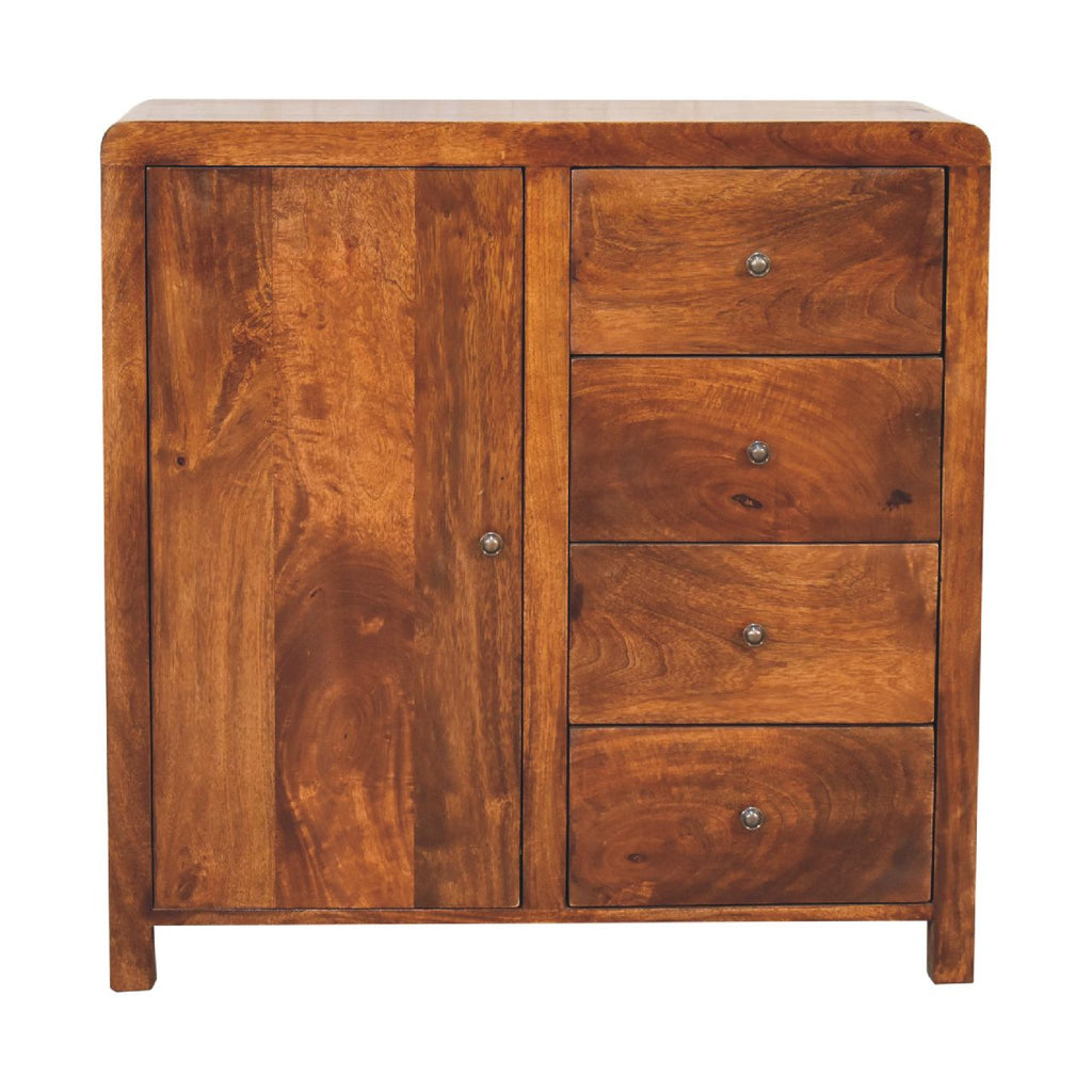 Eik Solid Wood Cabinet