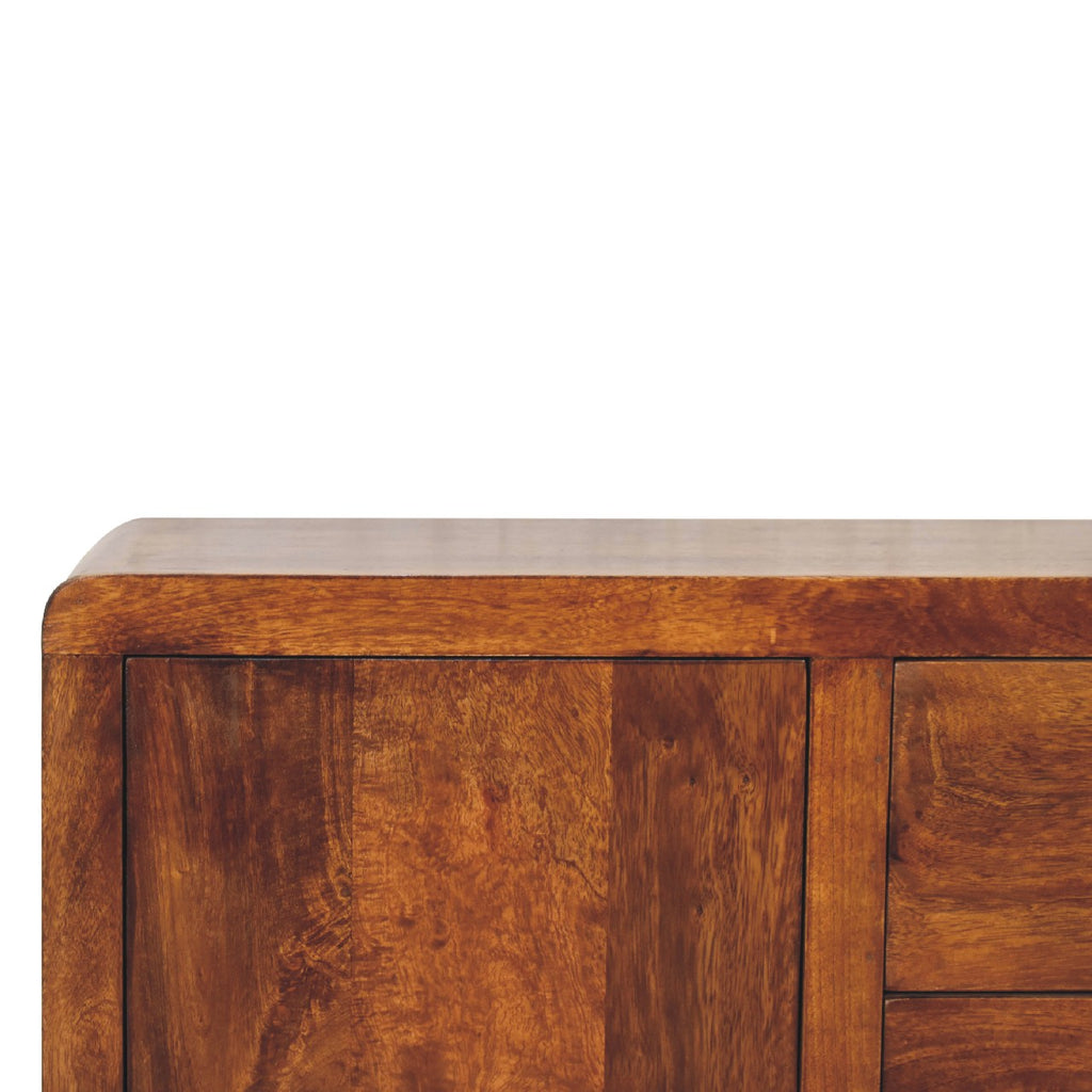 Eik Solid Wood Cabinet