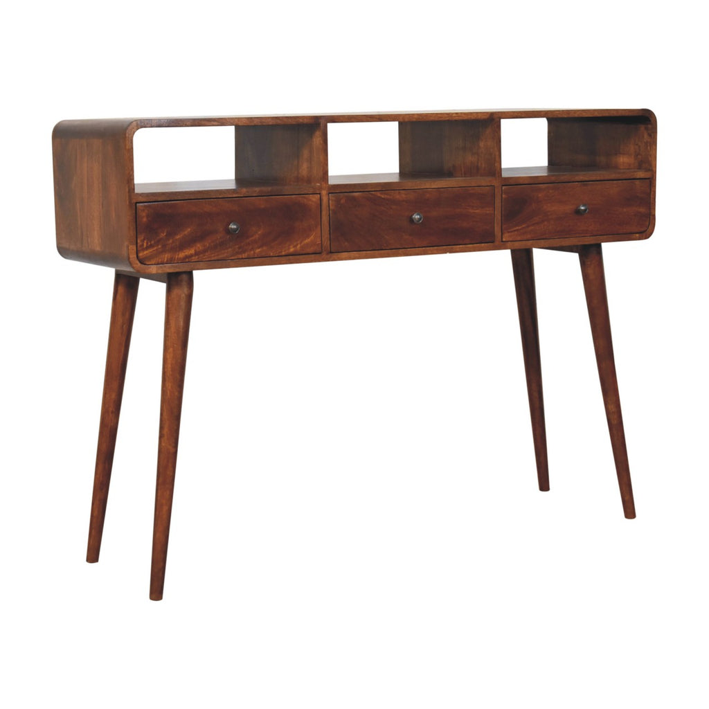 Tarjei Curved Chest of Drawers
