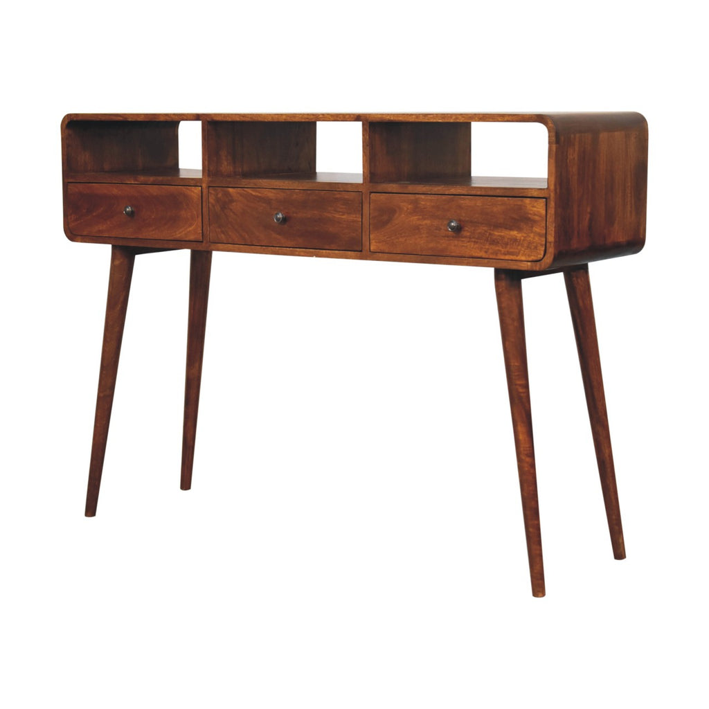 Tarjei Curved Chest of Drawers