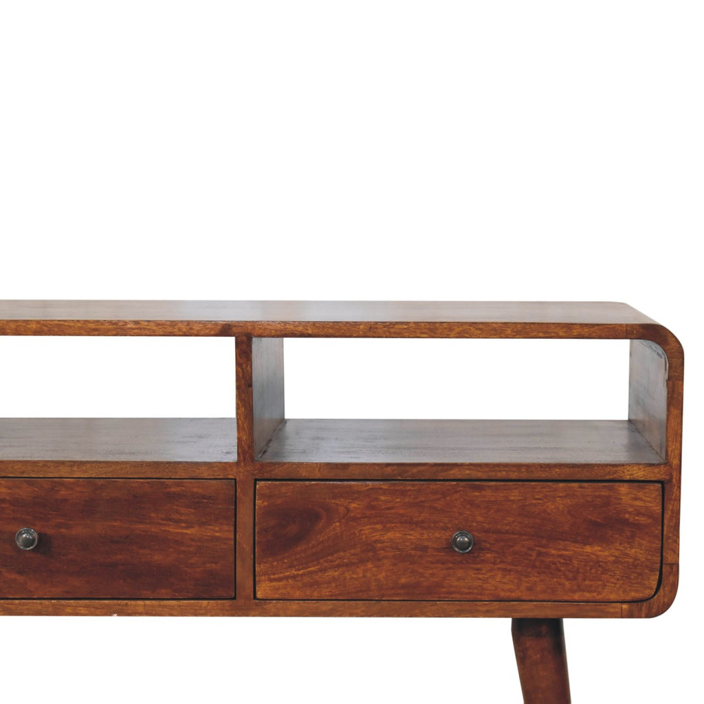 Tarjei Curved Chest of Drawers