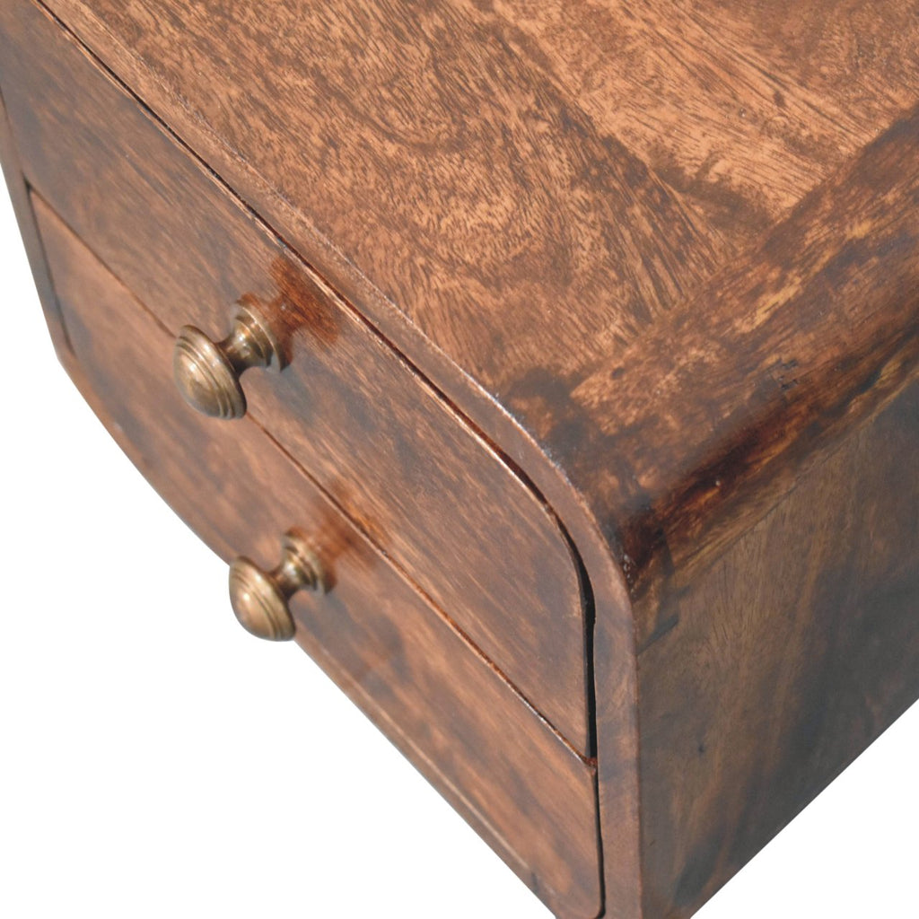 Eidun Curved Nightstand