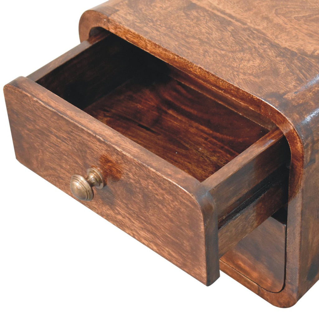 Eidun Curved Nightstand