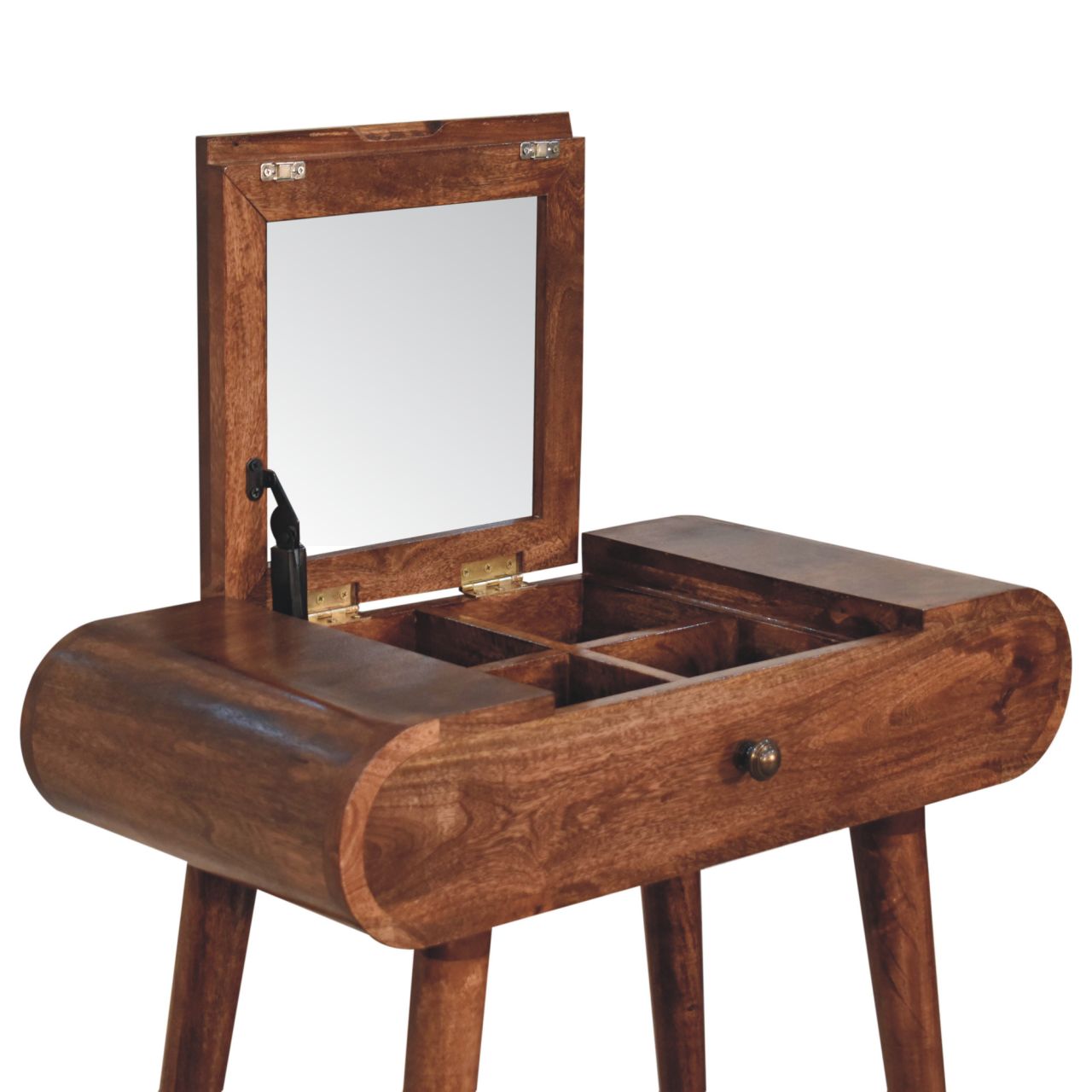 Gitta Solid Wood Wall Mirror